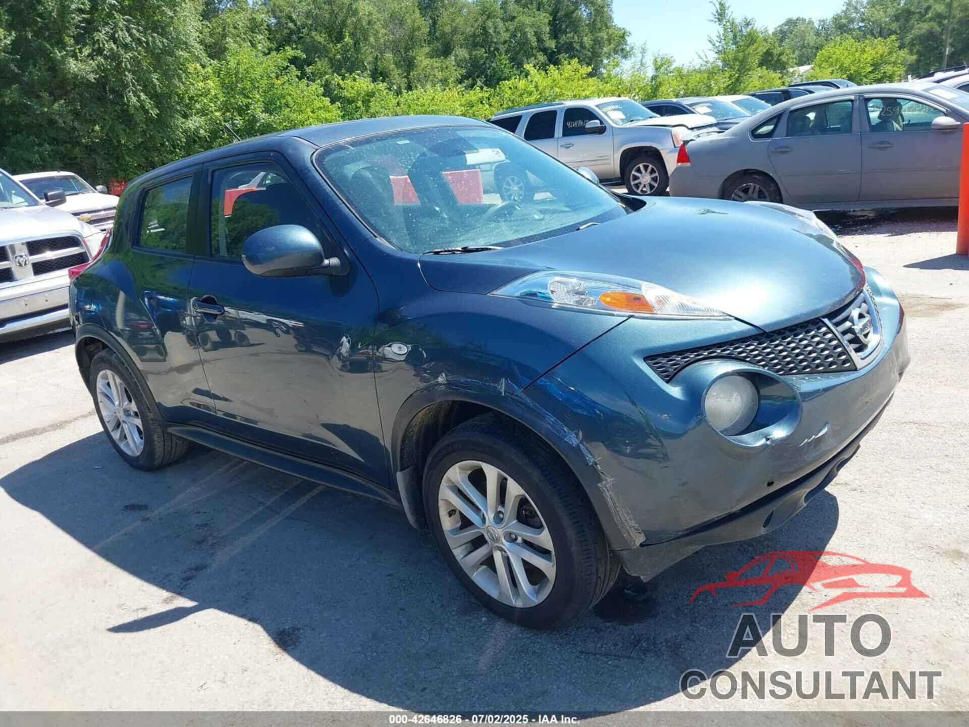 NISSAN JUKE 2013 - JN8AF5MV1DT223534