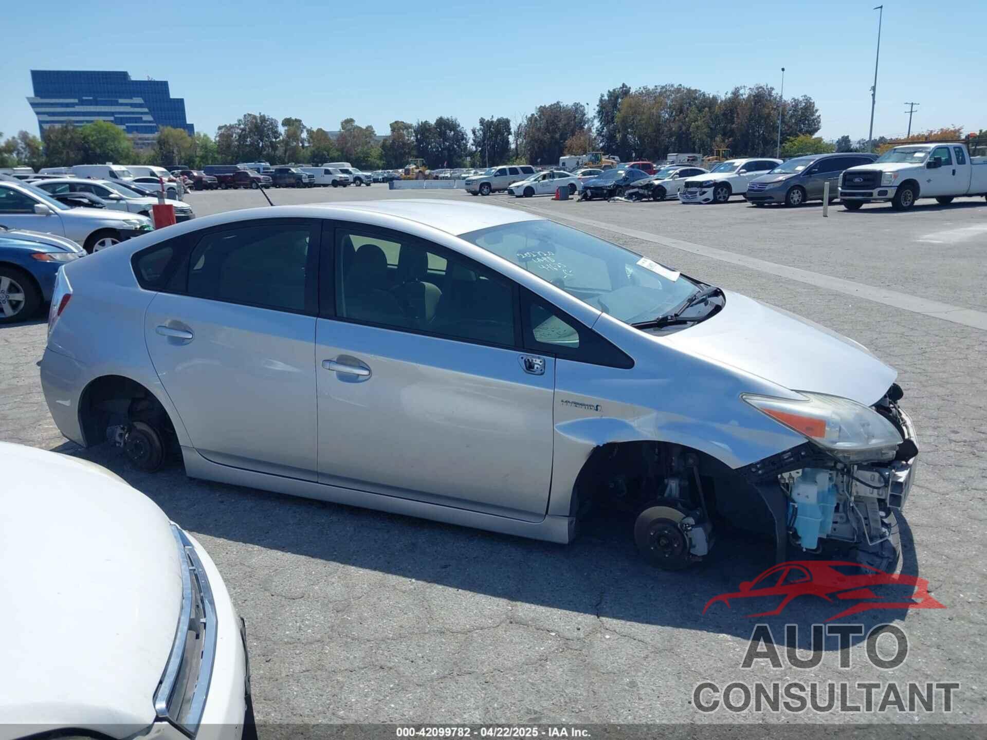 TOYOTA PRIUS 2013 - JTDKN3DU6D5551678