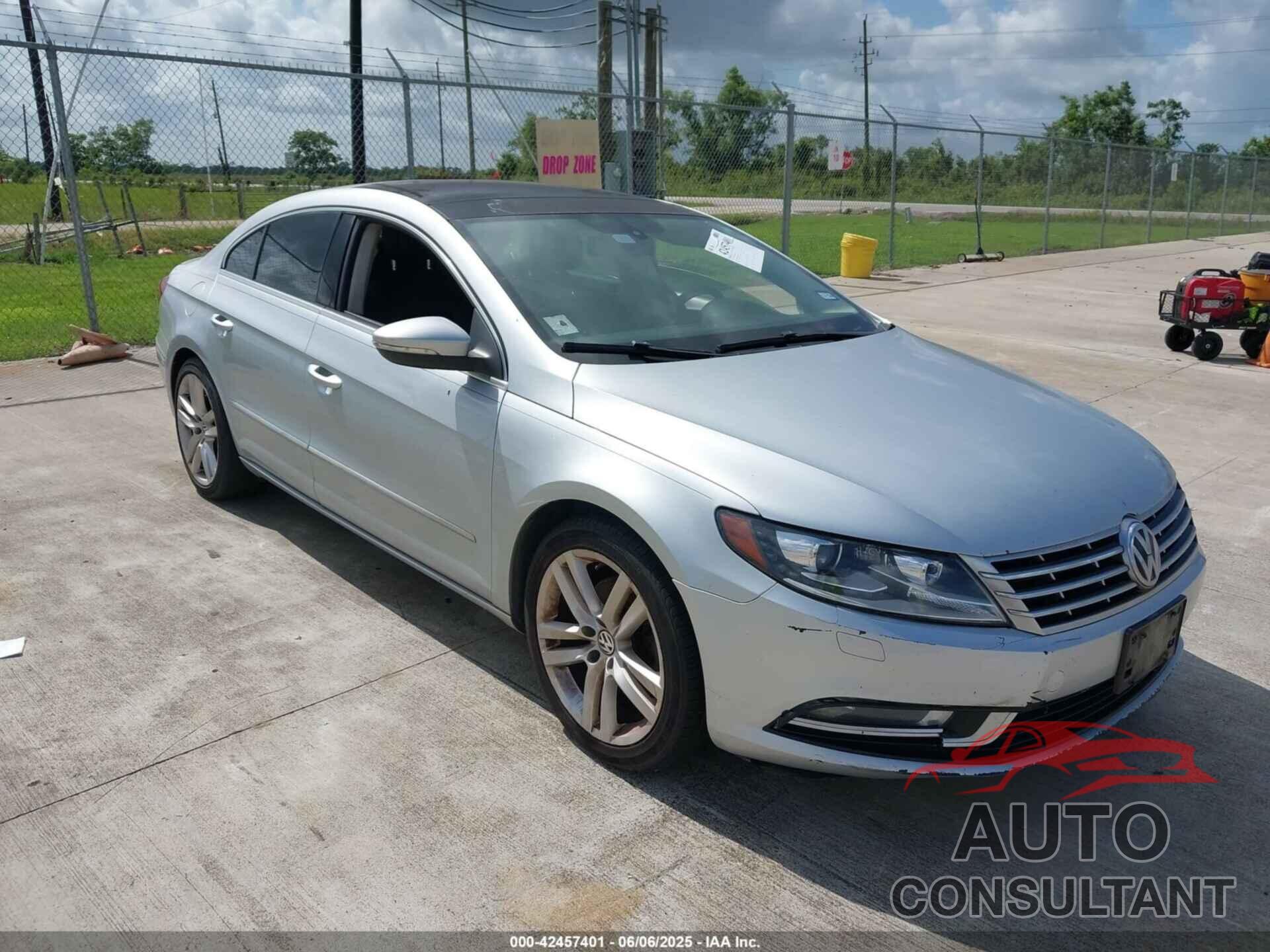 VOLKSWAGEN CC 2013 - WVWRN7ANXDE517911