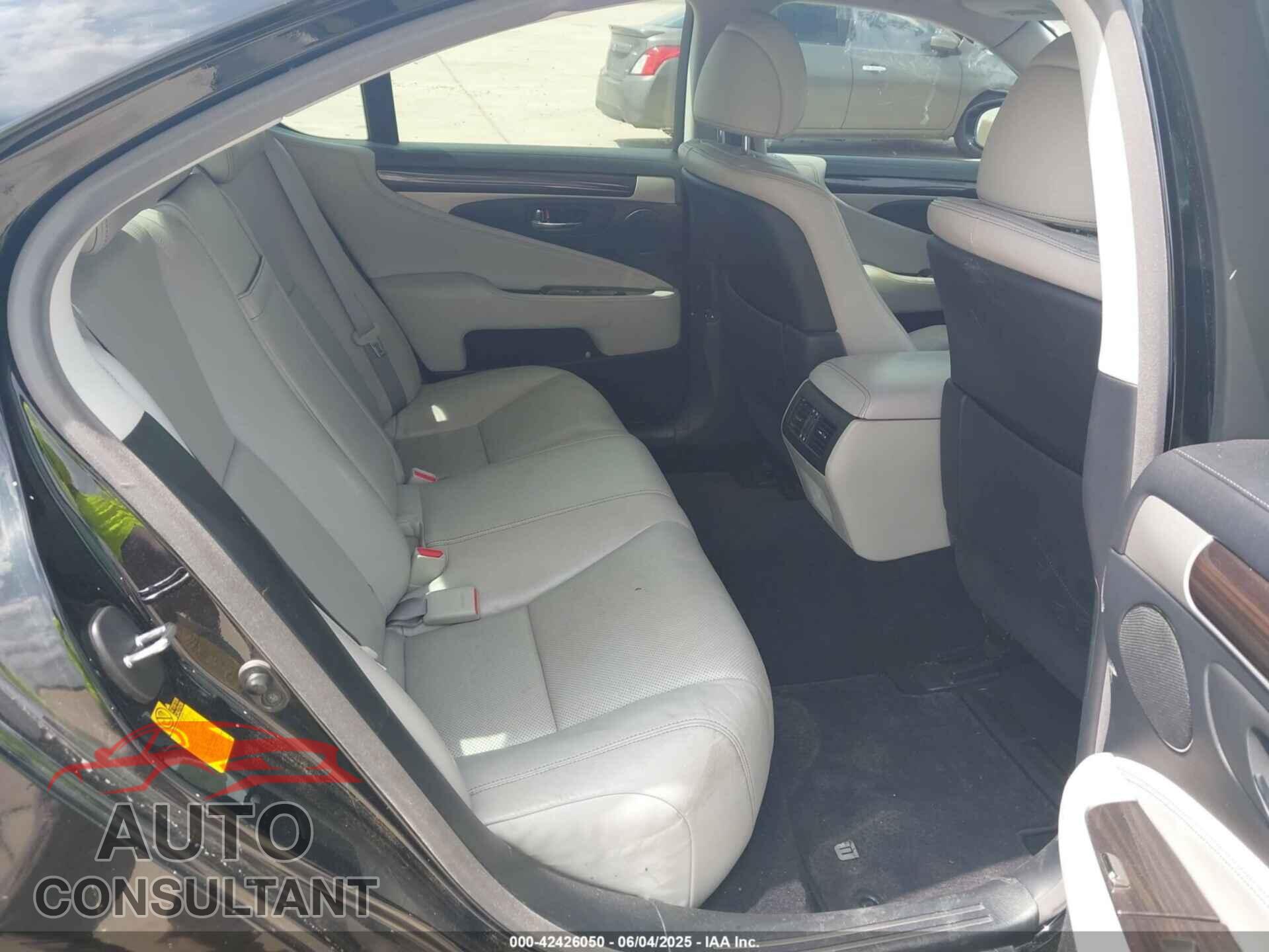 LEXUS LS 460 2013 - JTHBL5EF9D5118324