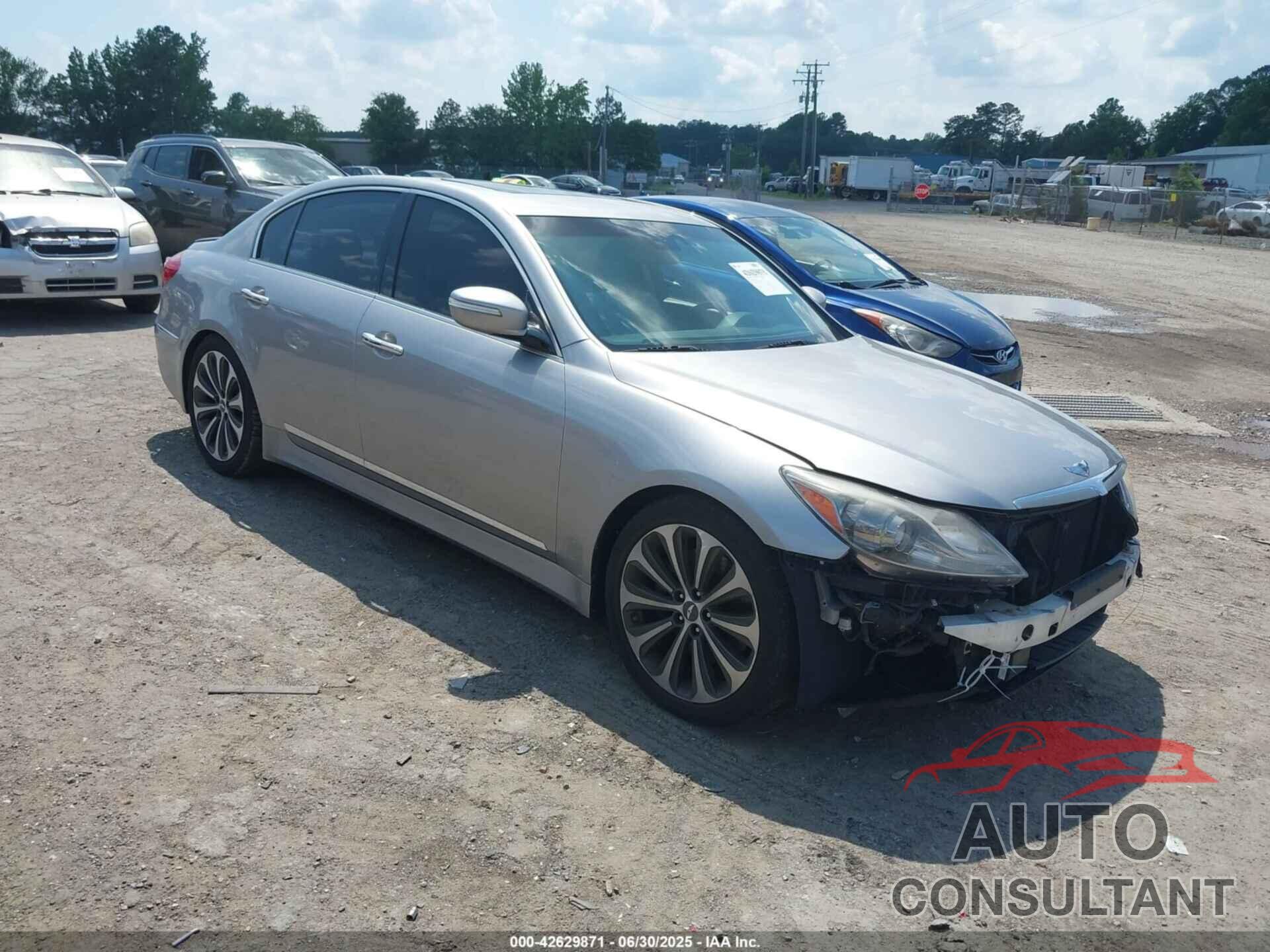 HYUNDAI GENESIS 2012 - KMHGC4DH6CU194748