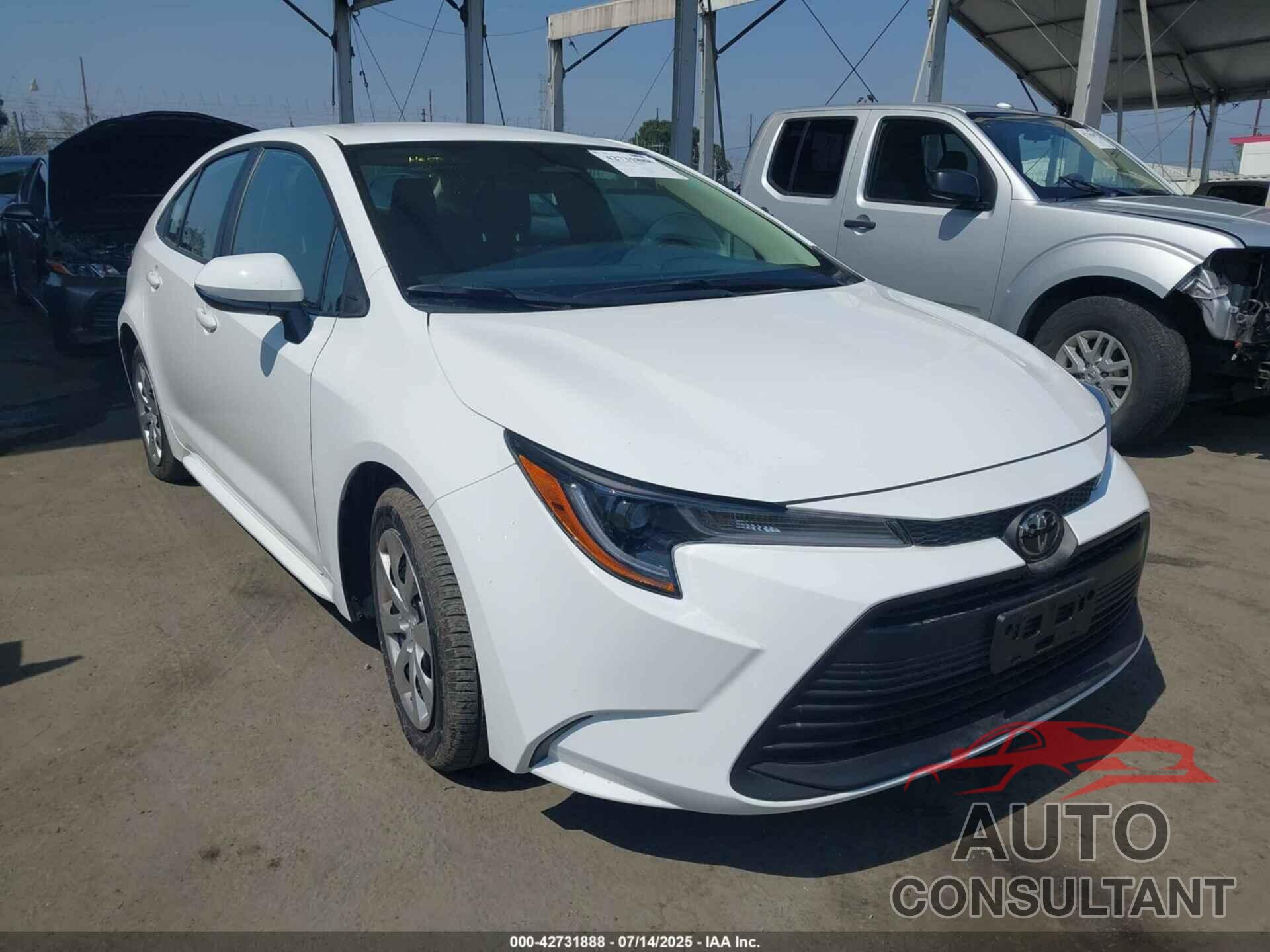 TOYOTA COROLLA 2025 - 5YFB4MDEXSP293070
