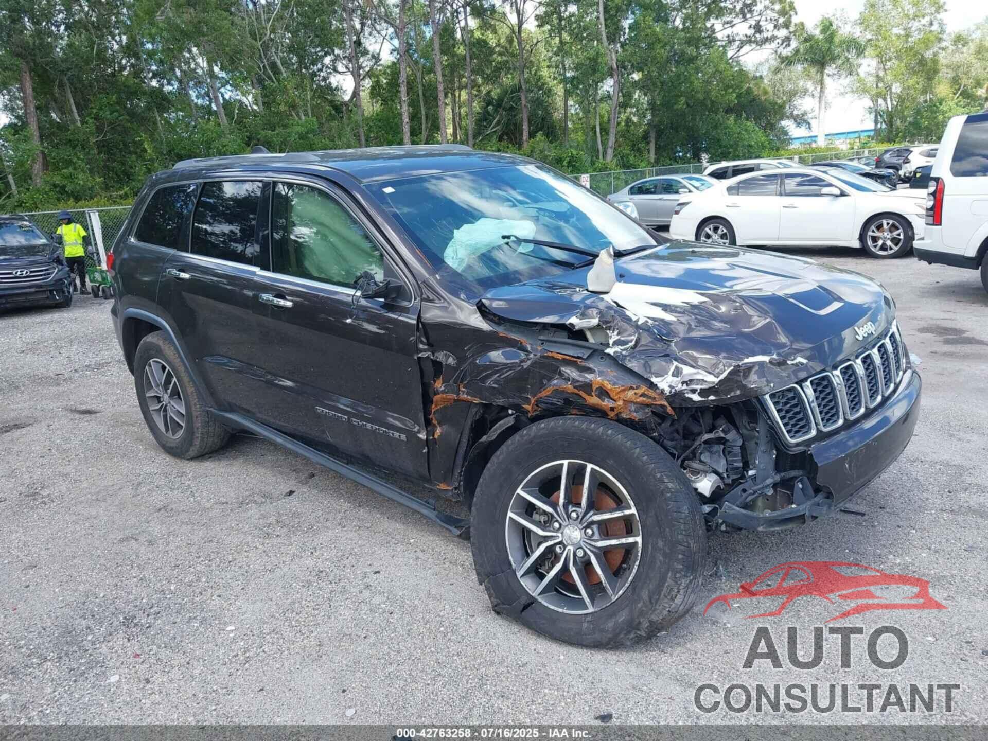 JEEP GRAND CHEROKEE 2017 - 1C4RJEBG8HC731720