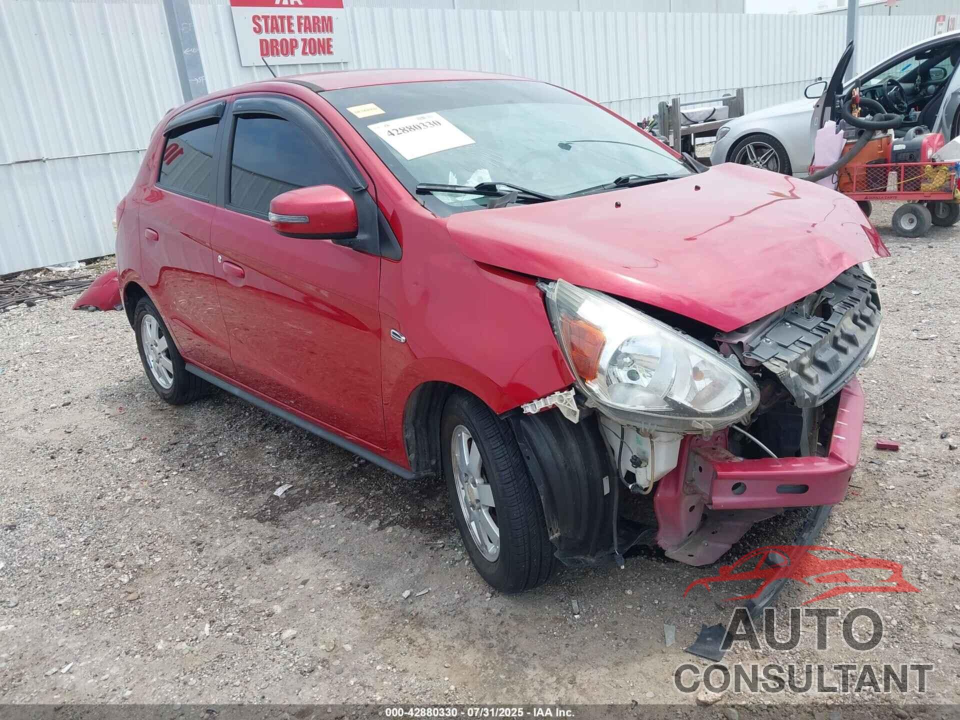 MITSUBISHI MIRAGE 2015 - ML32A4HJ8FH056694