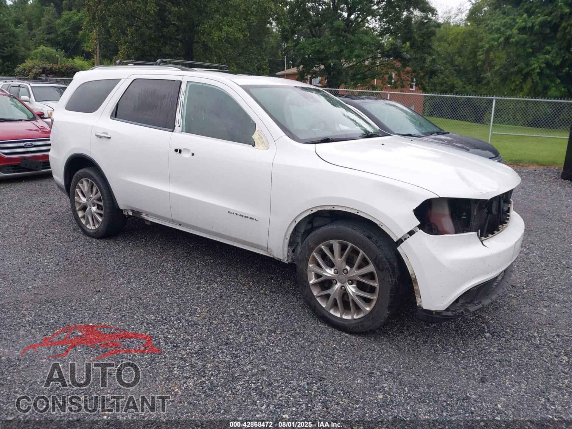 DODGE DURANGO 2014 - 1C4RDJEG2EC397417
