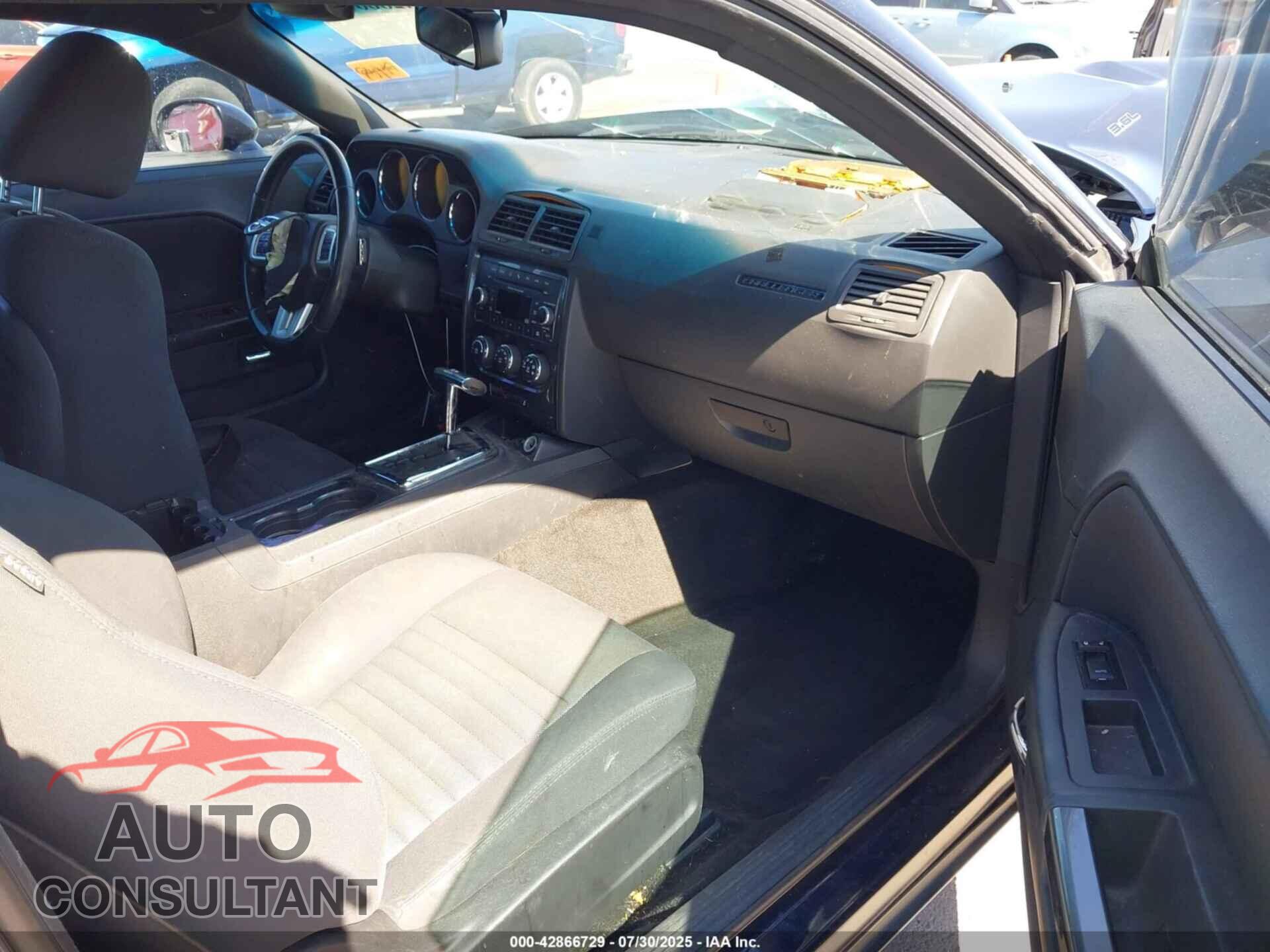 DODGE CHALLENGER 2012 - 2C3CDYAG4CH246565