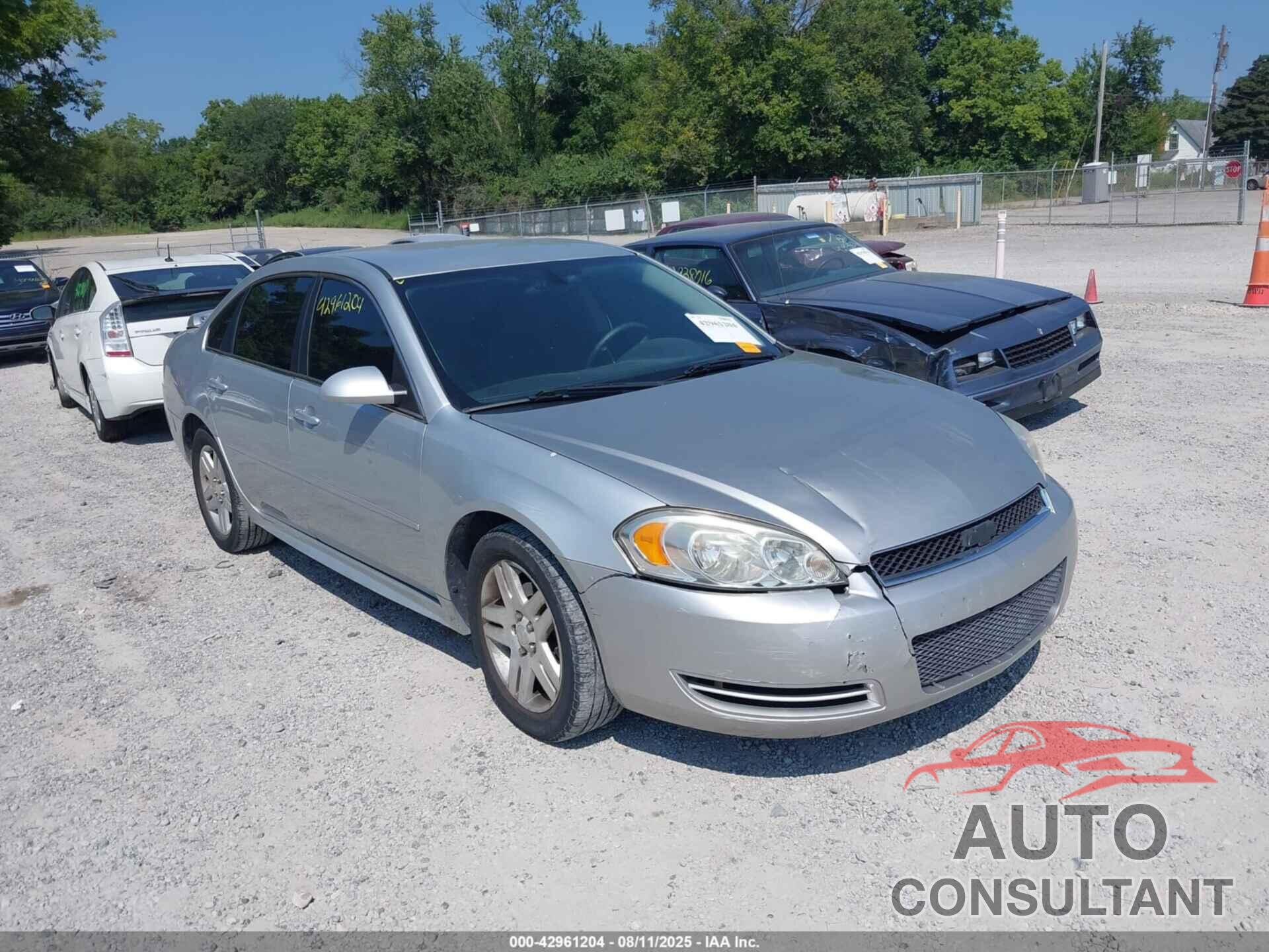 CHEVROLET IMPALA 2011 - 2G1WG5EK5B1202376