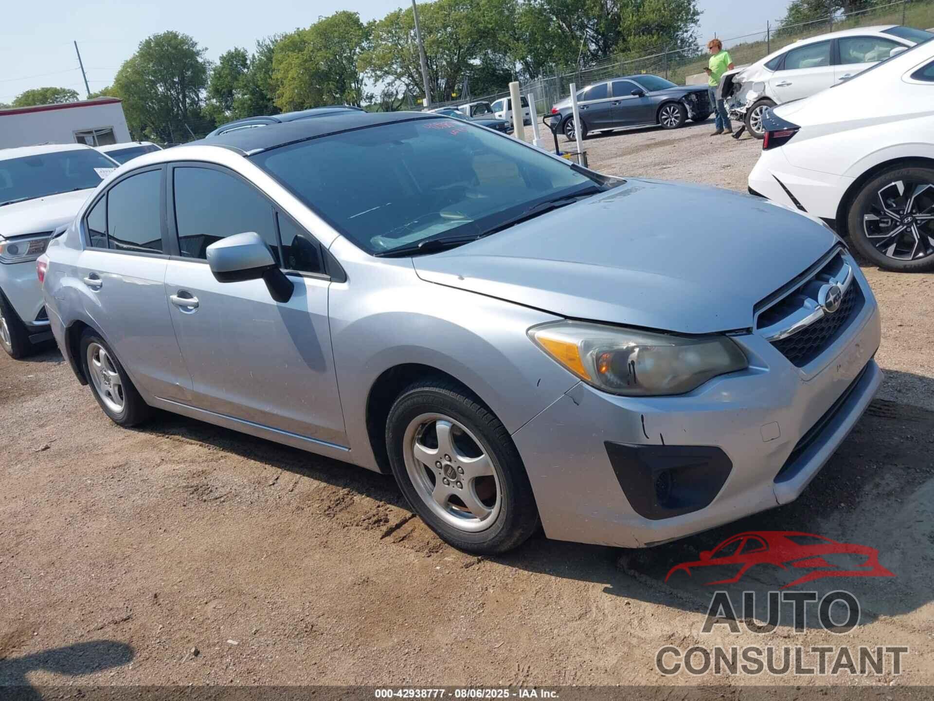 SUBARU IMPREZA 2012 - JF1GJAC69CH005825