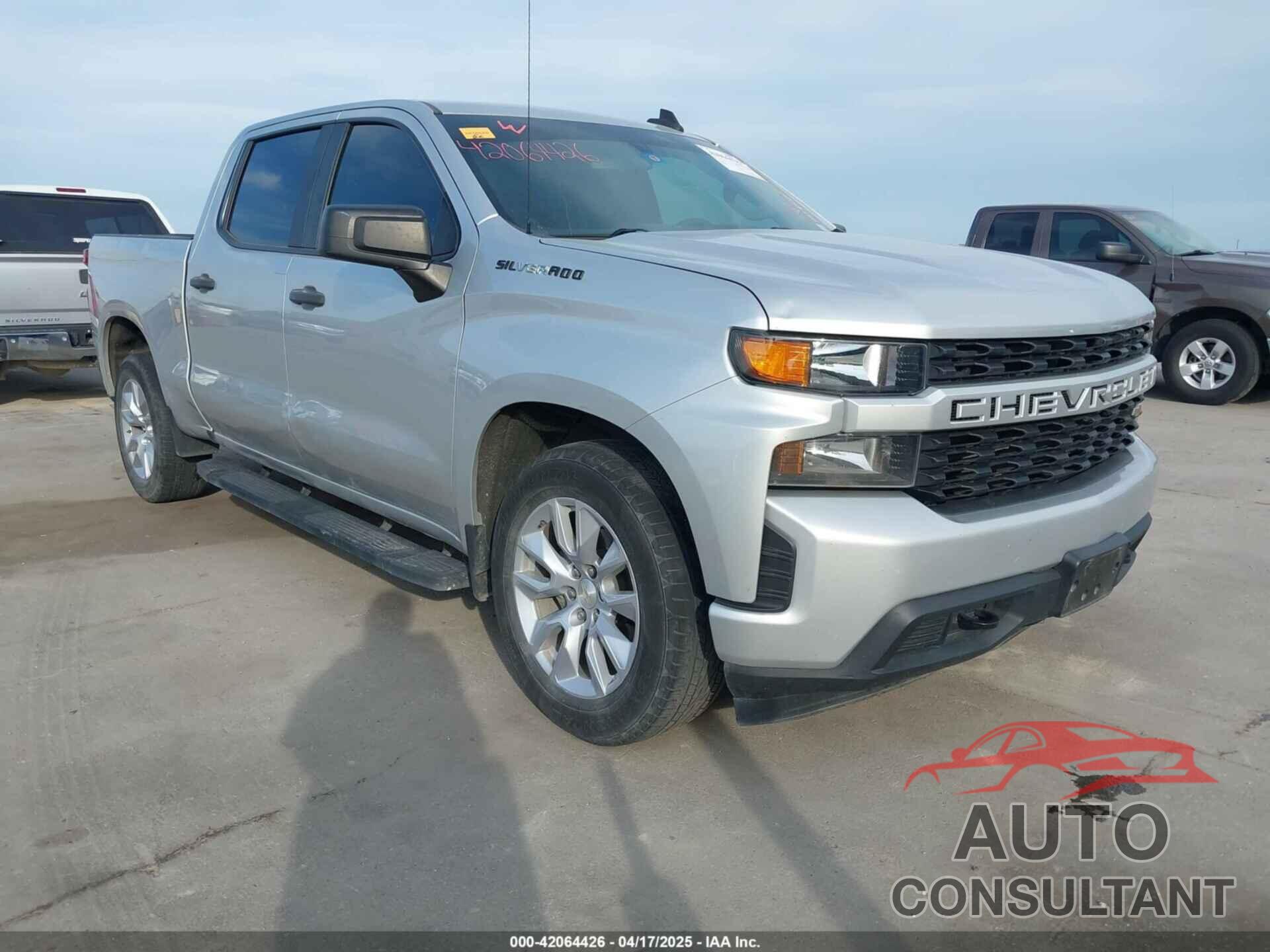 CHEVROLET SILVERADO 1500 2020 - 3GCPWBEK7LG379873