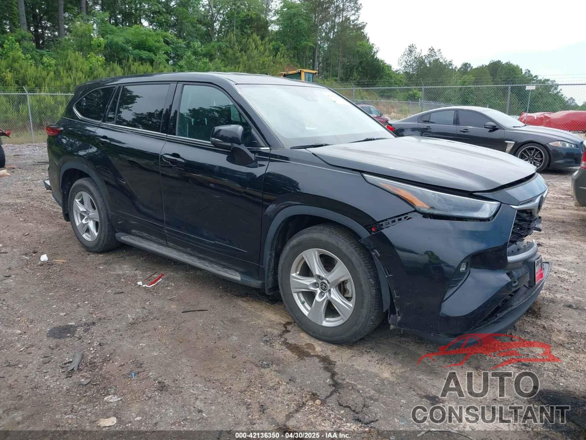 TOYOTA HIGHLANDER 2022 - 5TDZZRAH3NS558032