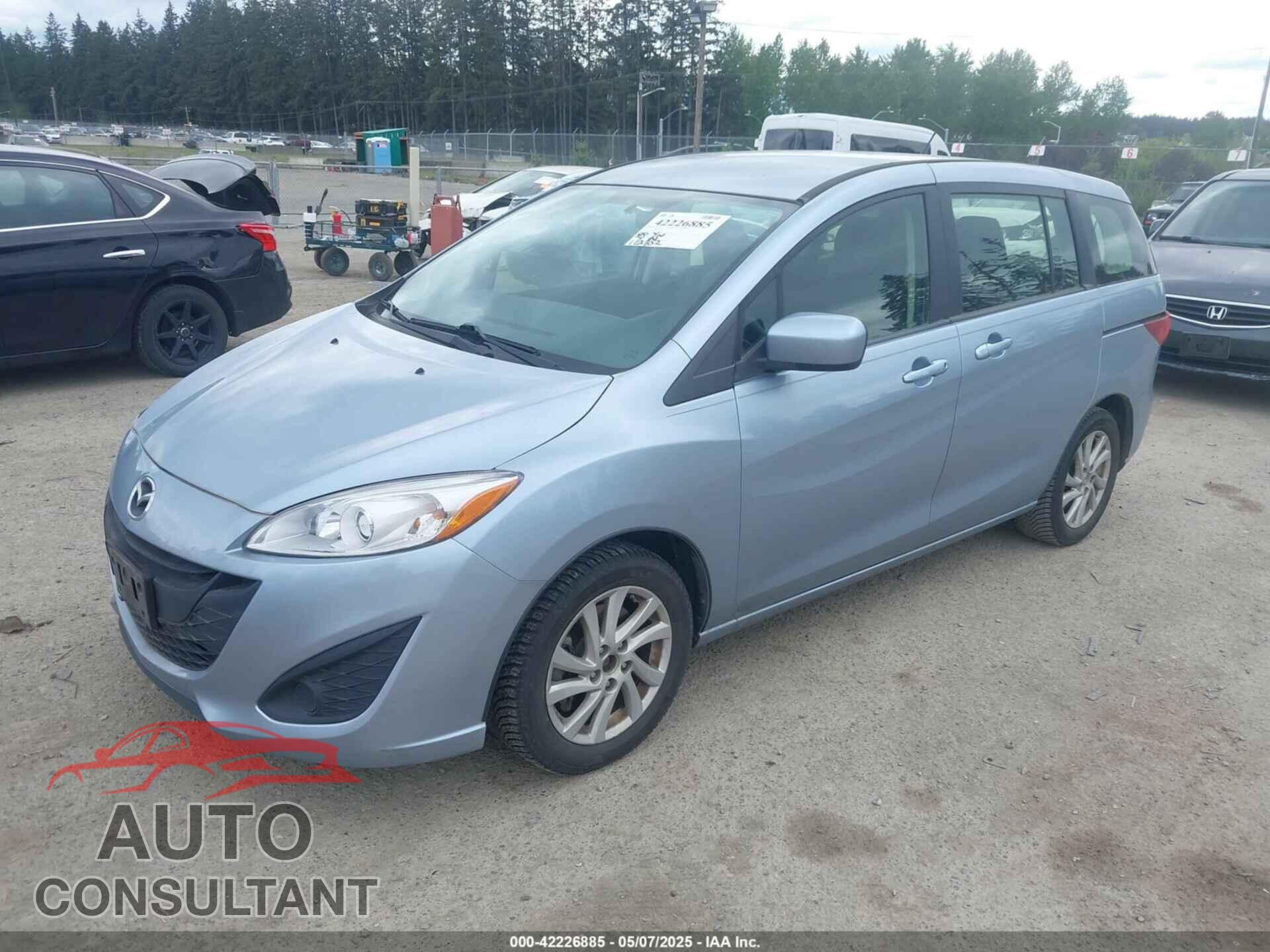 MAZDA MAZDA5 2012 - JM1CW2BLXC0127258