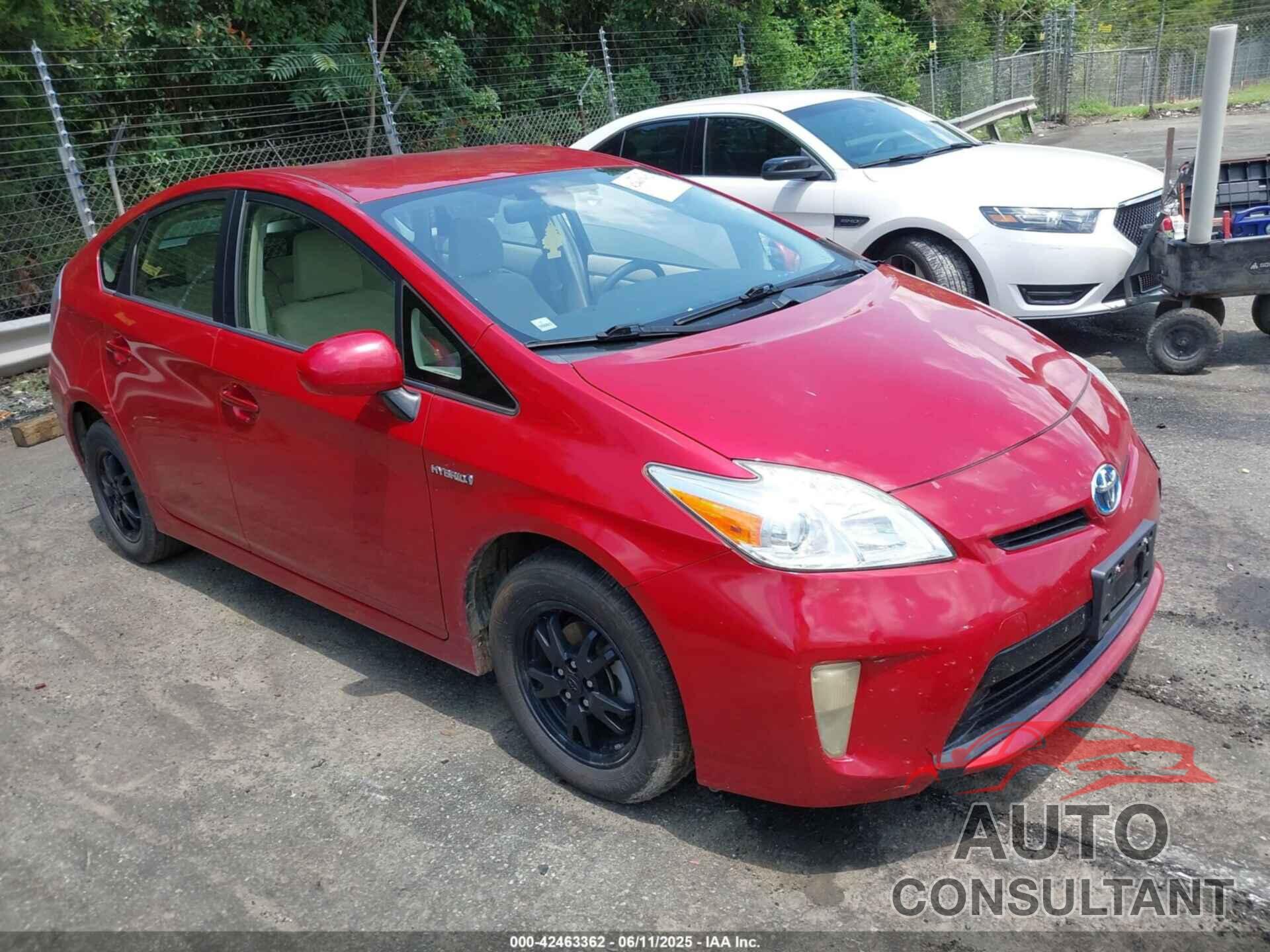 TOYOTA PRIUS 2014 - JTDKN3DU2E1760148