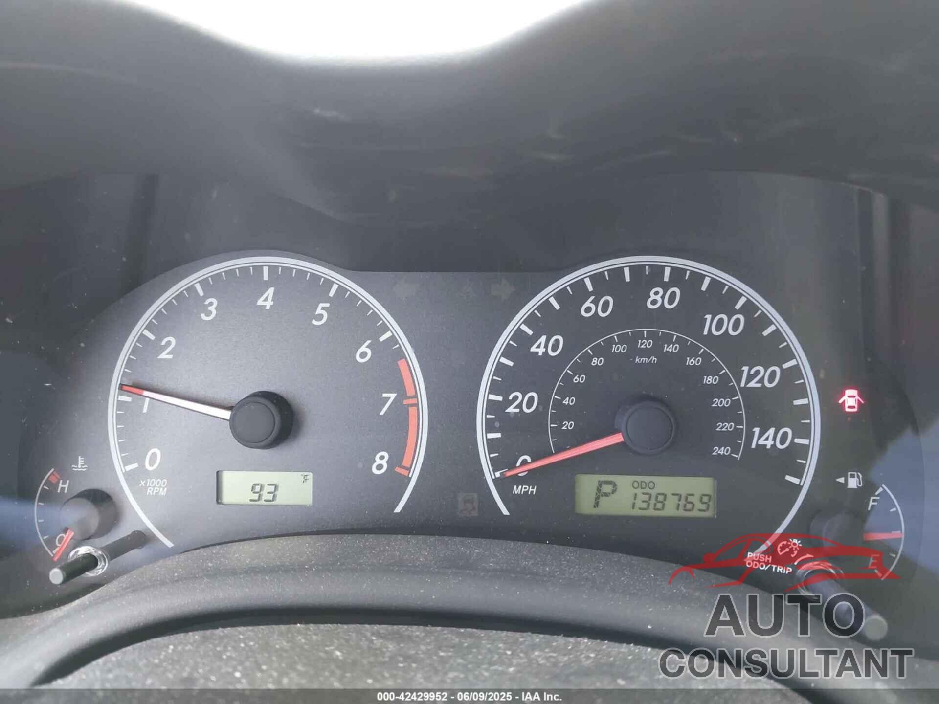 TOYOTA COROLLA 2012 - 2T1BU4EEXCC762979