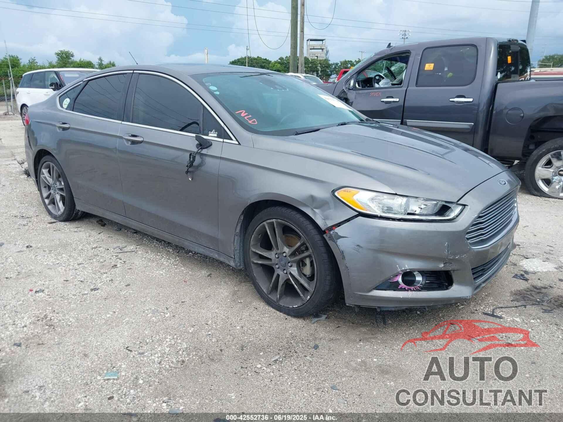 FORD FUSION 2013 - 3FA6P0K96DR131317