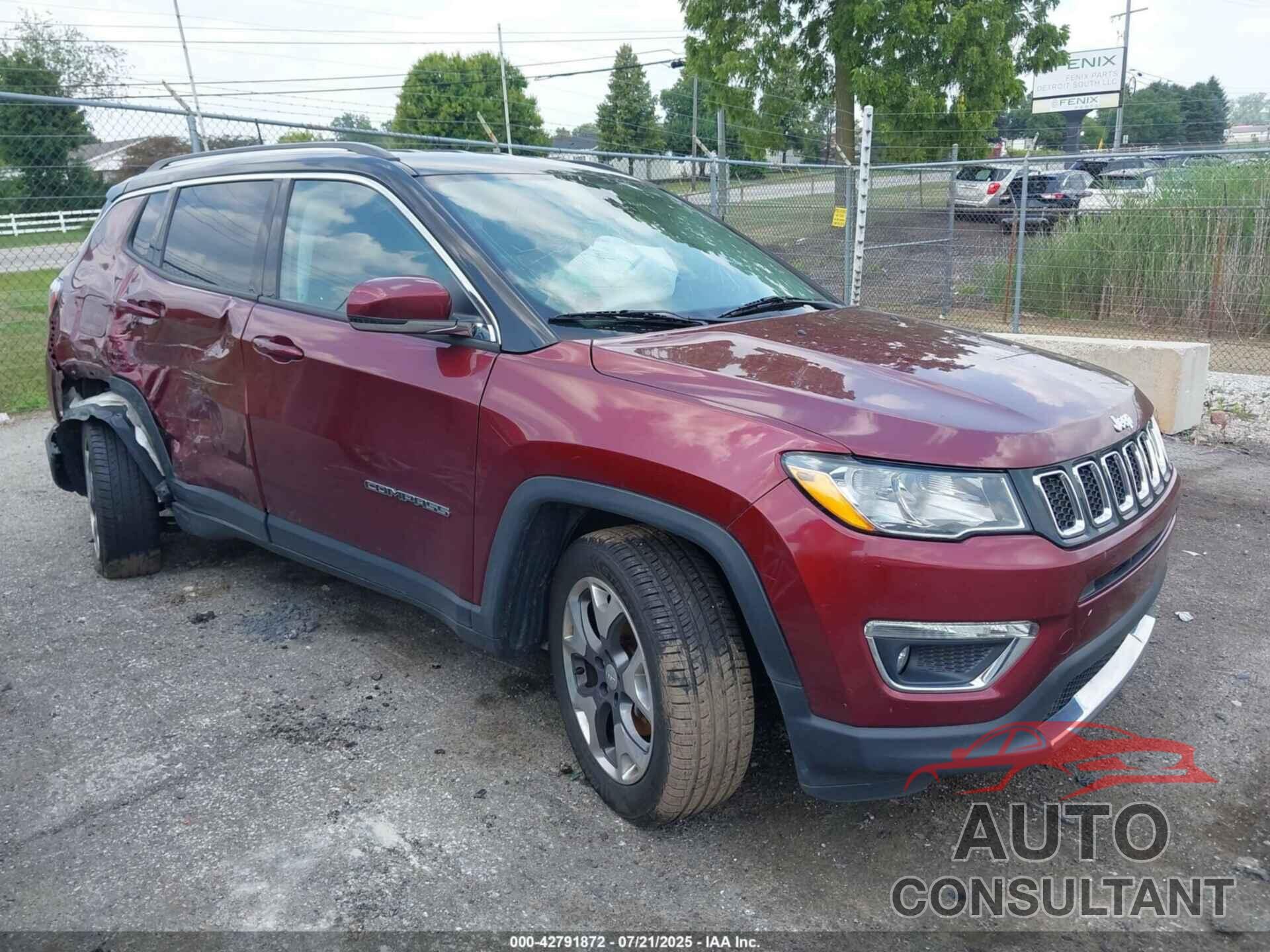 JEEP COMPASS 2020 - 3C4NJDCB2LT209156