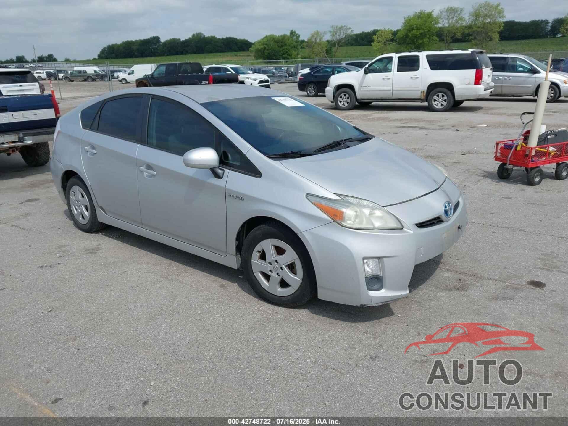 TOYOTA PRIUS 2011 - JTDKN3DU5B0262236
