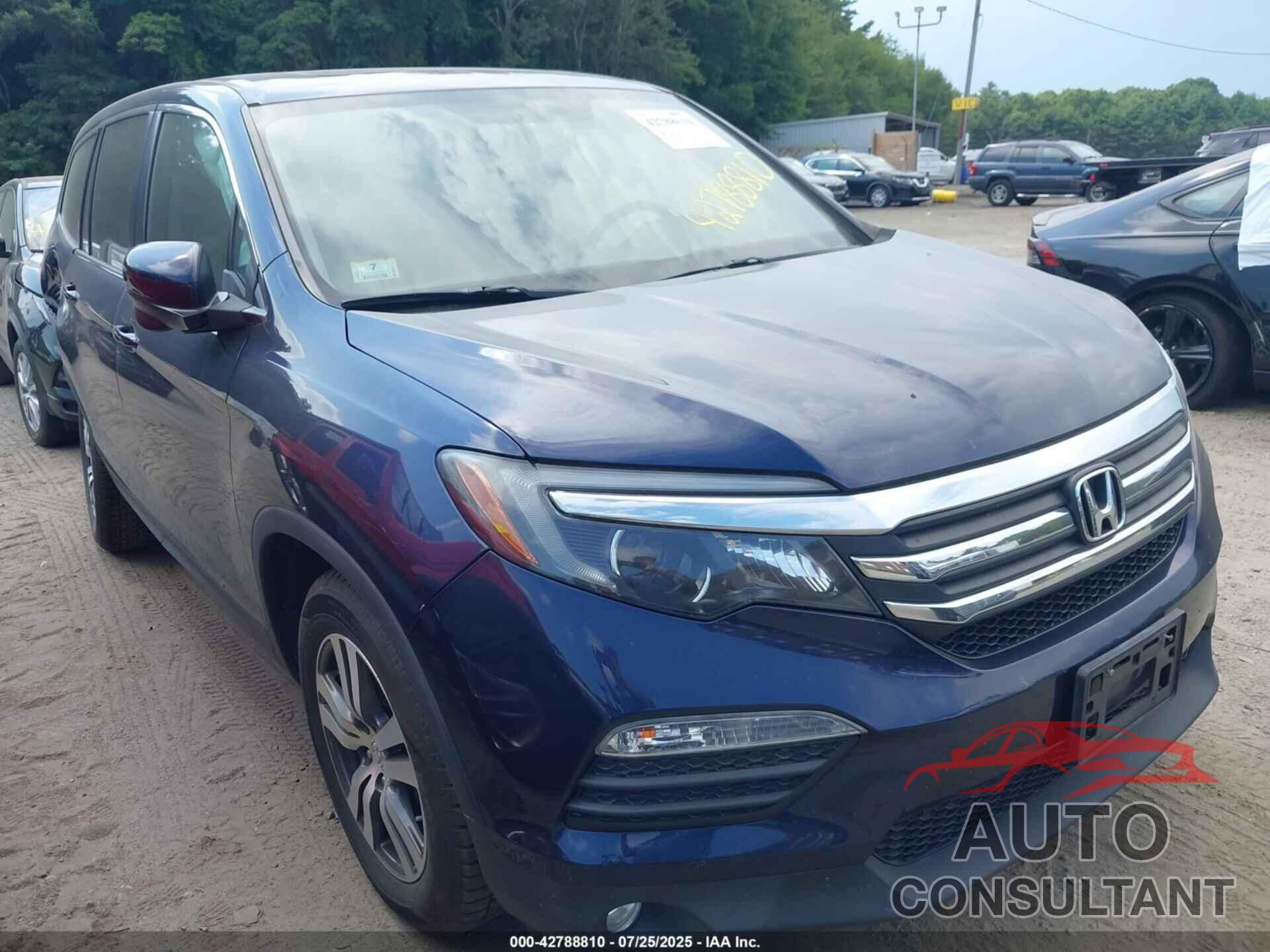HONDA PILOT 2017 - 5FNYF6H57HB048743