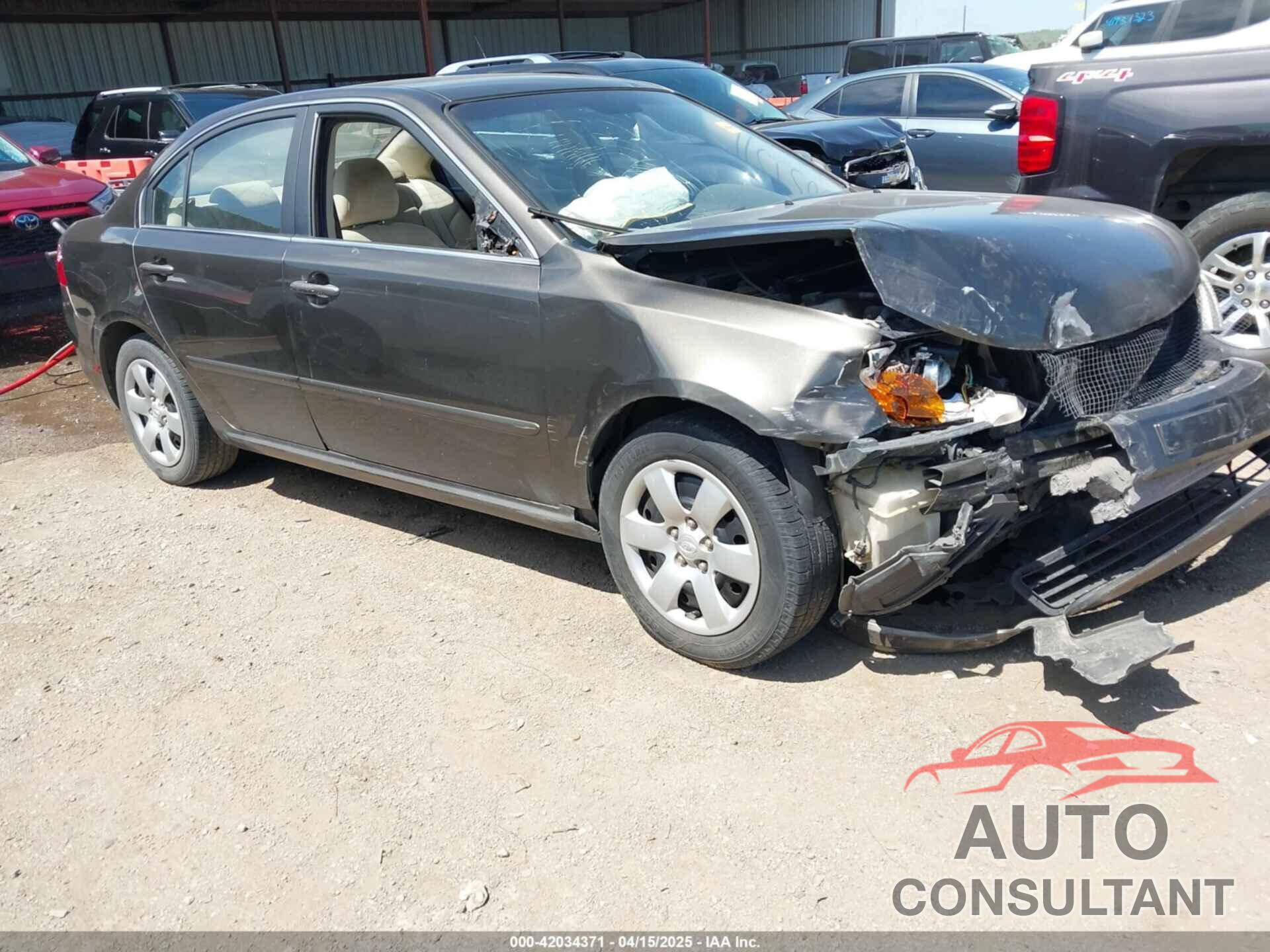 KIA OPTIMA 2009 - KNAGE228X95299430