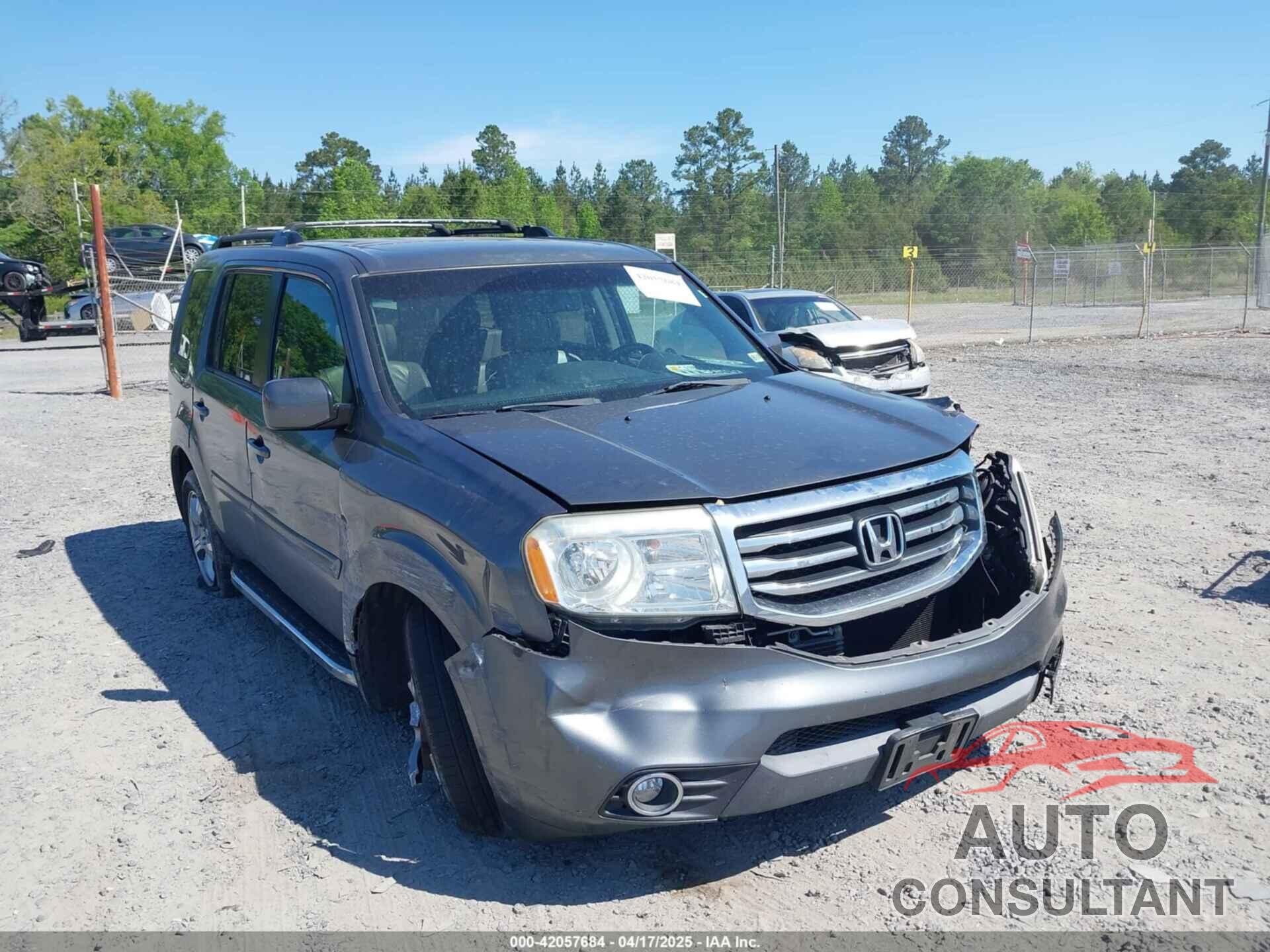 HONDA PILOT 2012 - 5FNYF4H54CB081776