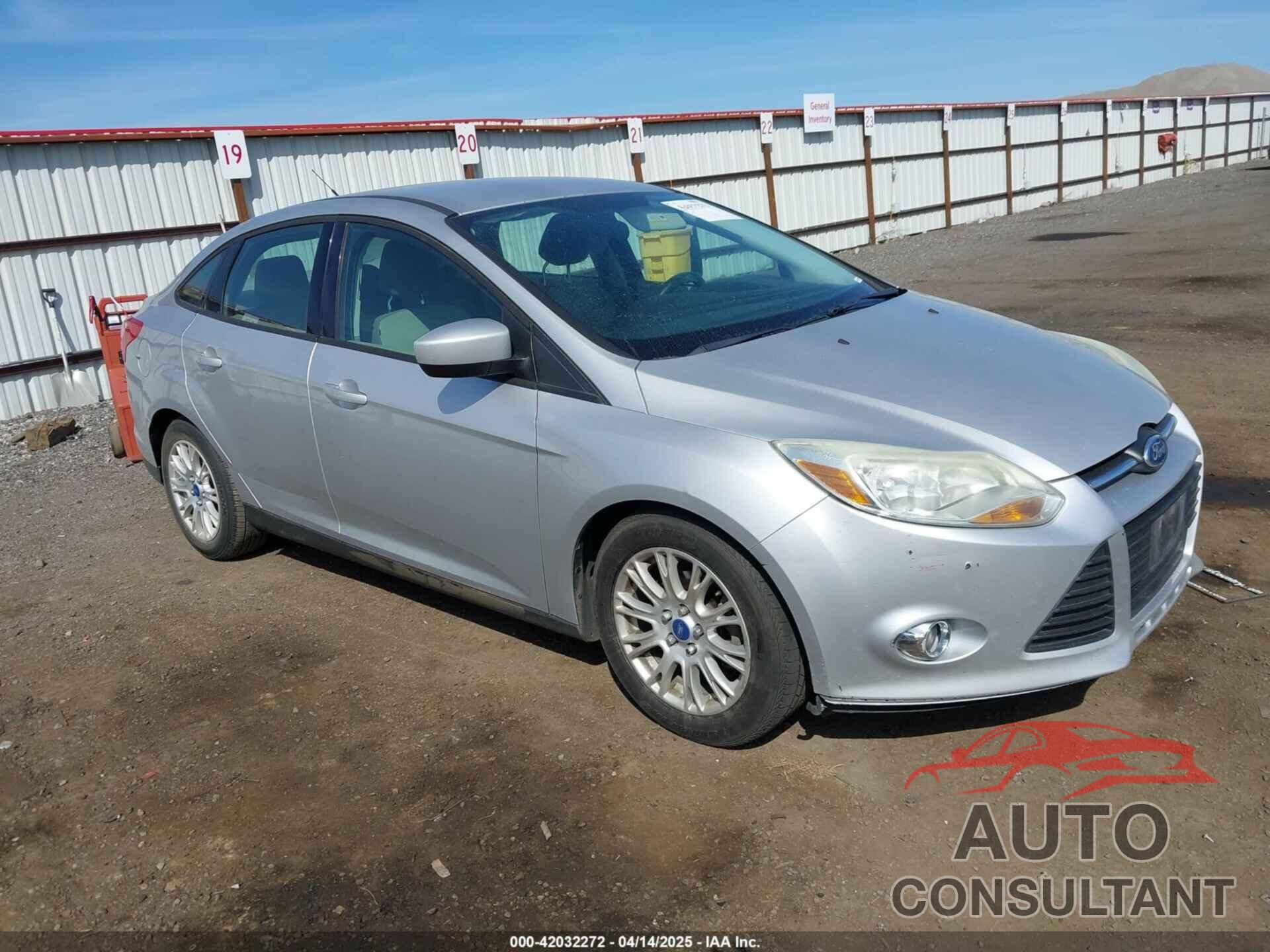 FORD FOCUS 2012 - 1FAHP3F24CL178236