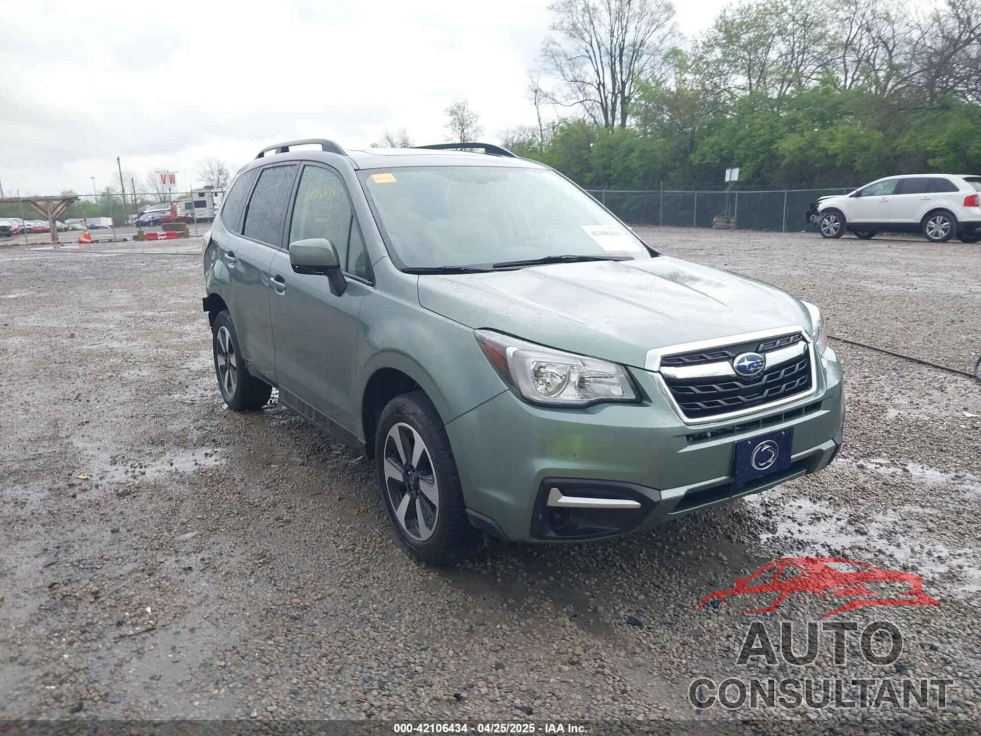 SUBARU FORESTER 2018 - JF2SJAEC5JH434174