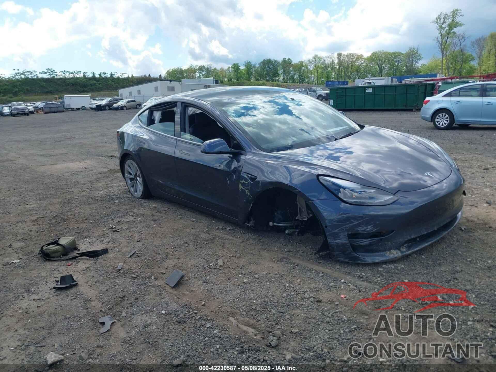 TESLA MODEL 3 2022 - 5YJ3E1EB2NF119675