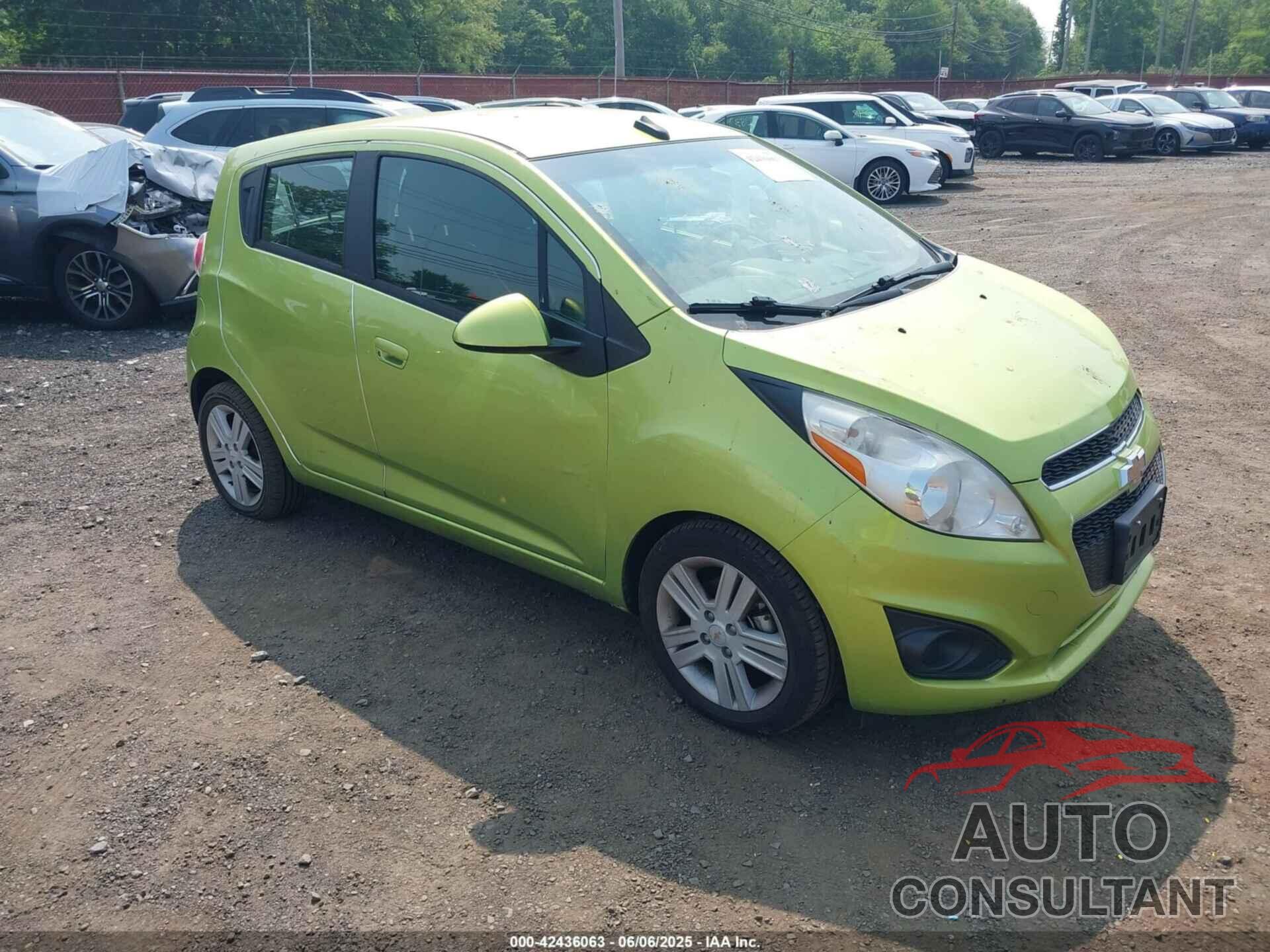 CHEVROLET SPARK 2014 - KL8CB6S92EC404938
