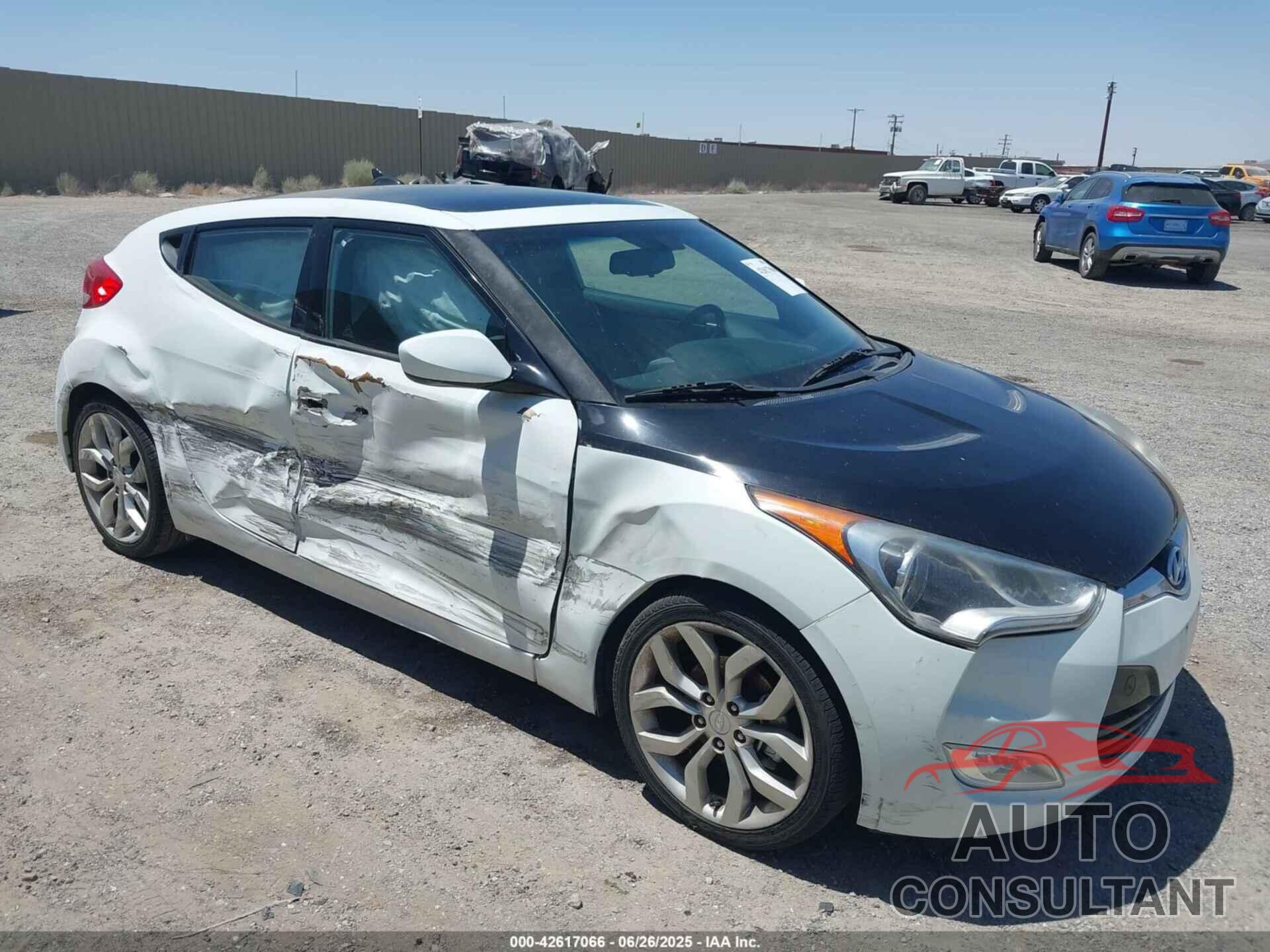 HYUNDAI VELOSTER 2014 - KMHTC6AD7EU214911