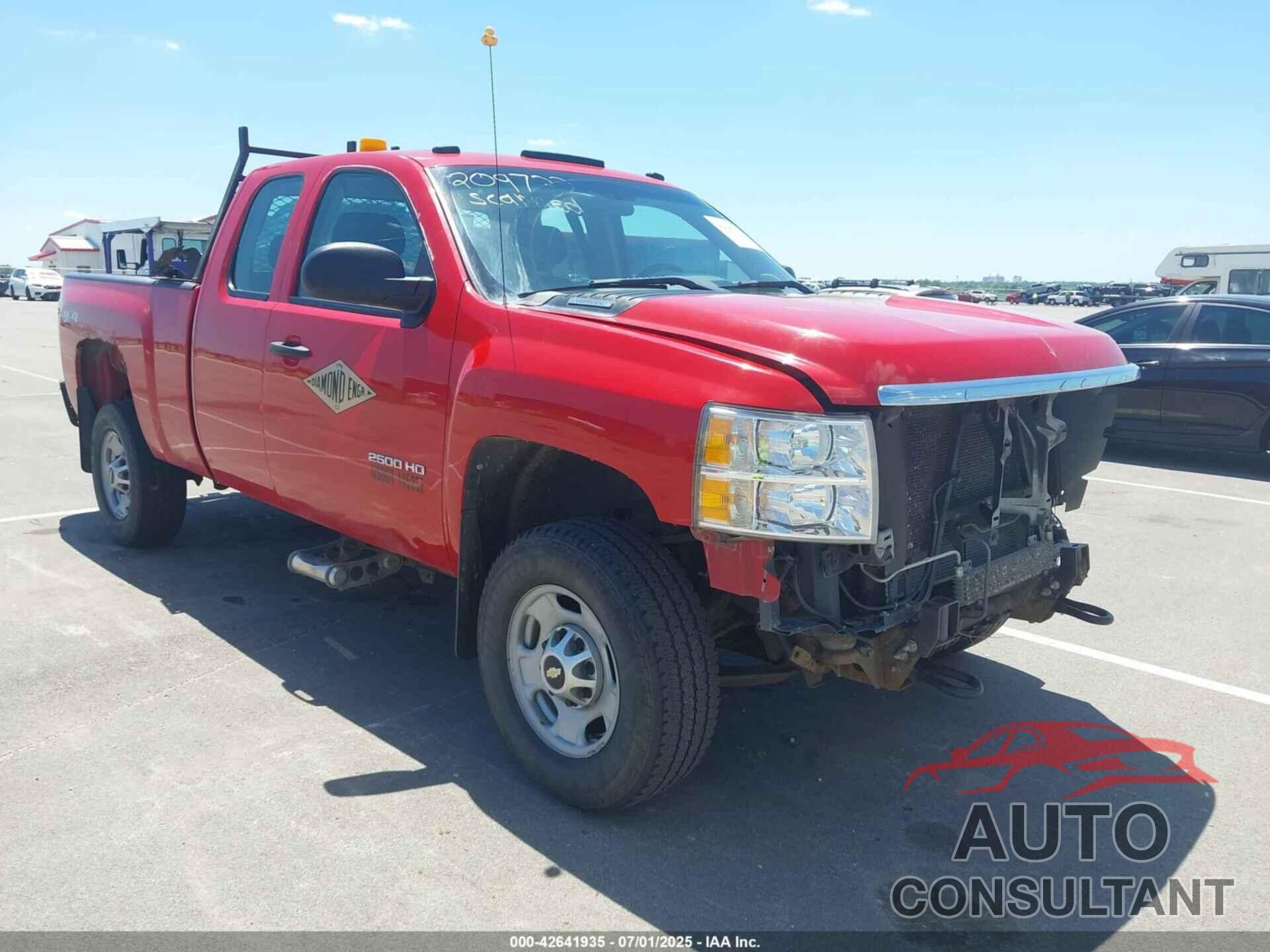 CHEVROLET SILVERADO 2500HD 2012 - 1GC2KVCG7CZ172115