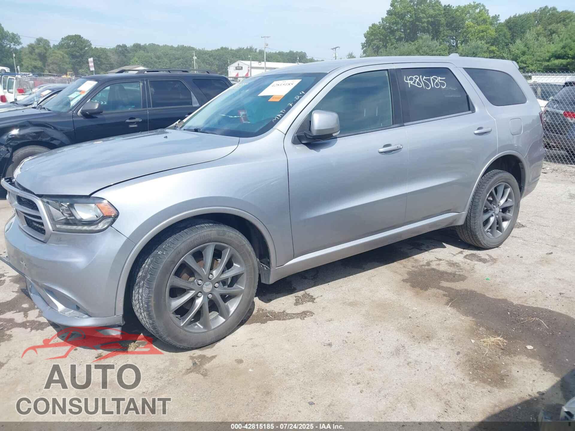 DODGE DURANGO 2017 - 1C4RDJDG8HC814299