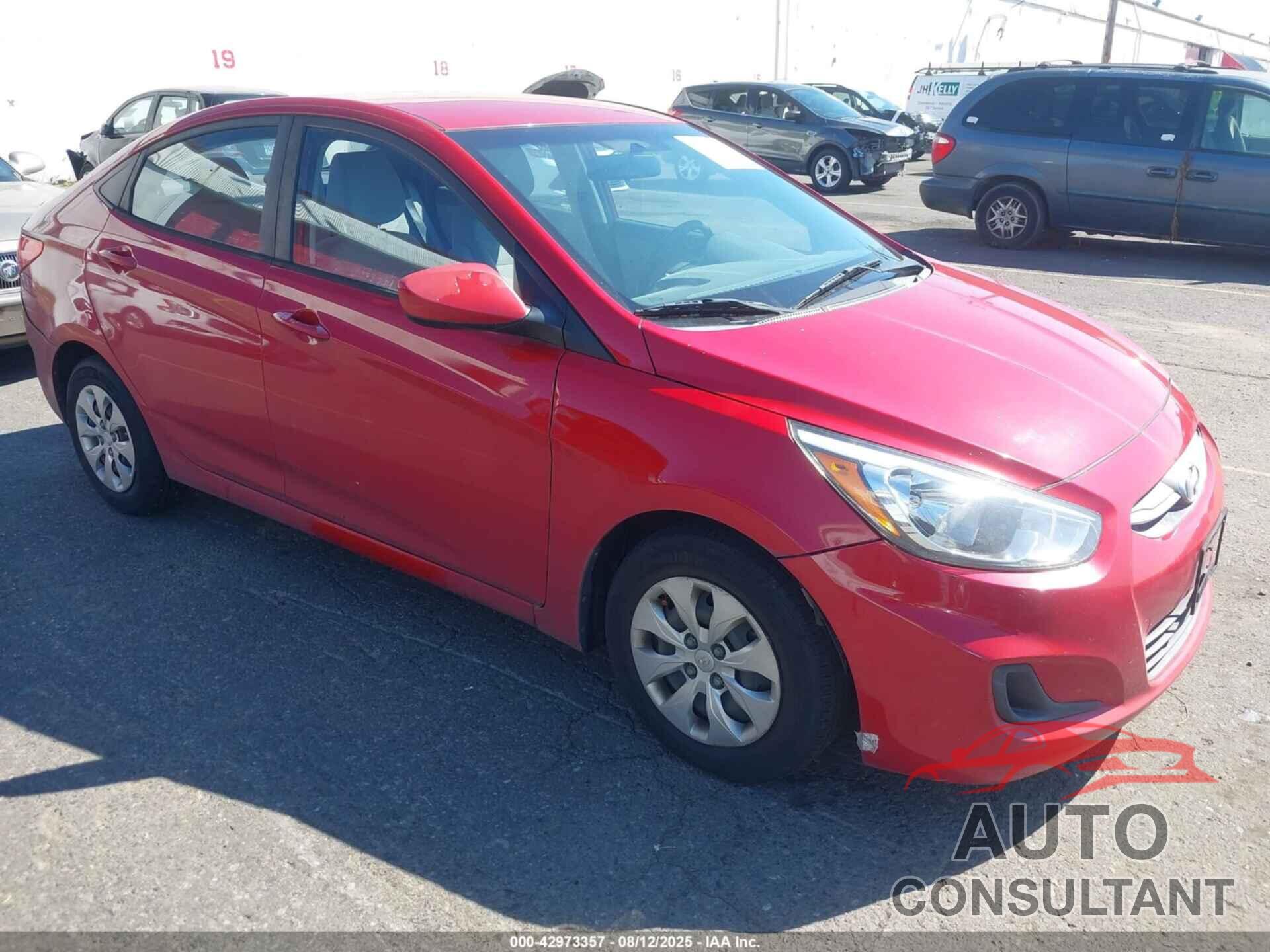 HYUNDAI ACCENT 2016 - KMHCT4AE5GU108246
