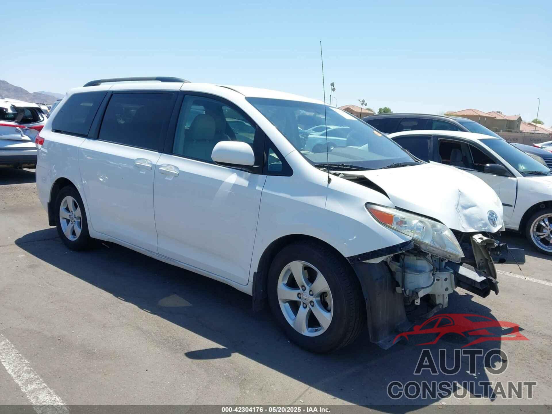 TOYOTA SIENNA 2013 - 5TDKK3DCXDS324391
