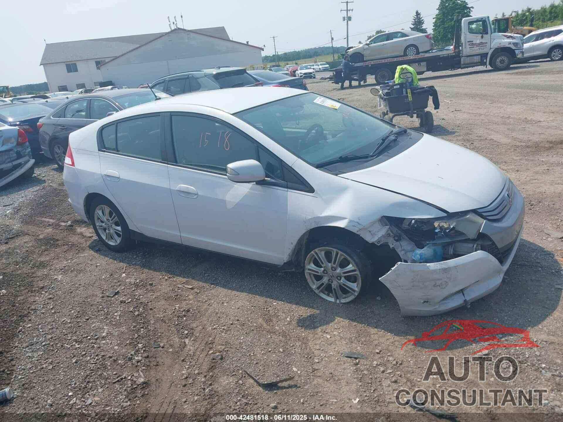 HONDA INSIGHT 2010 - JHMZE2H71AS029176