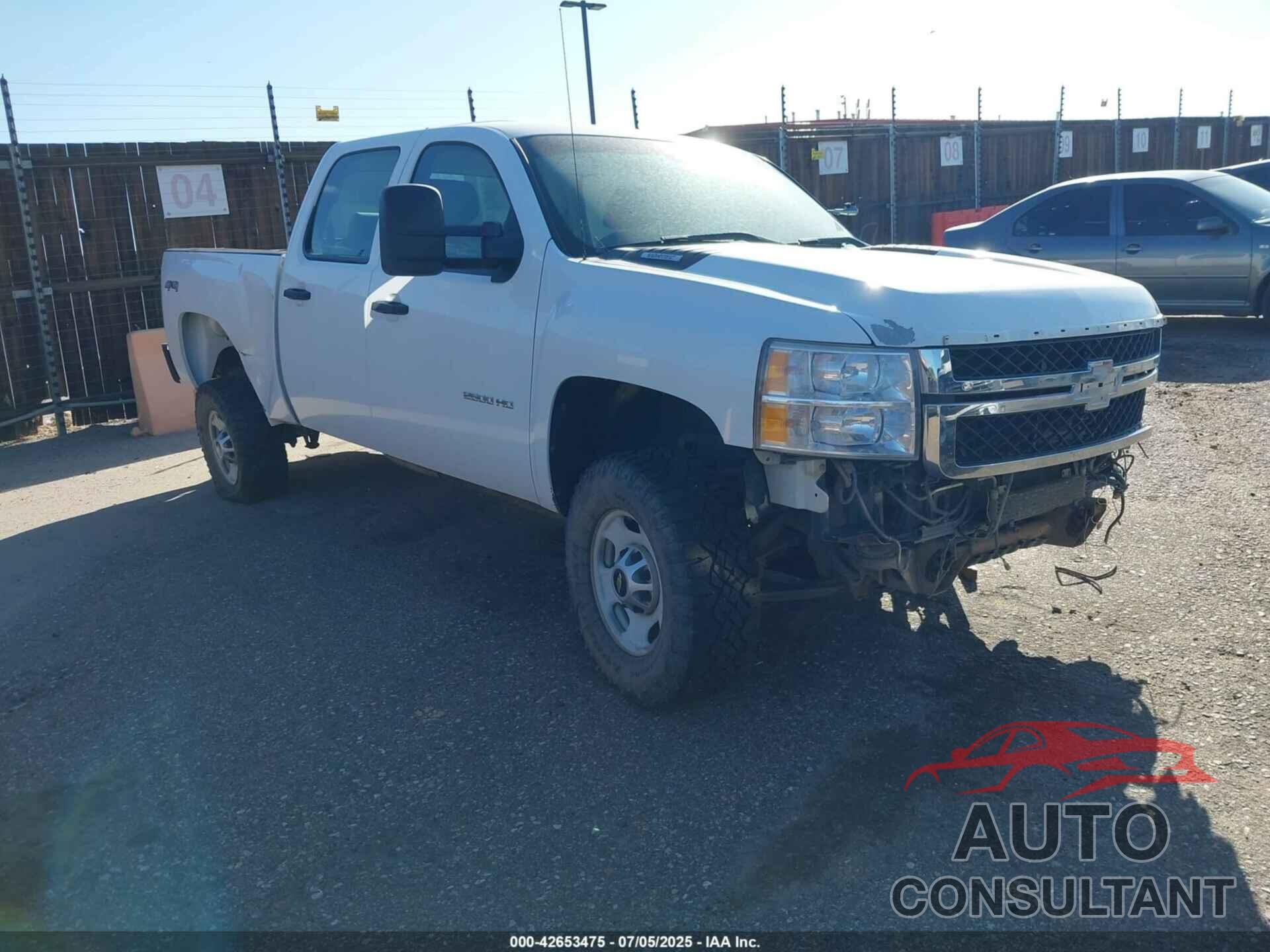 CHEVROLET SILVERADO 2500HD 2013 - 1GC1KVCG9DF222222