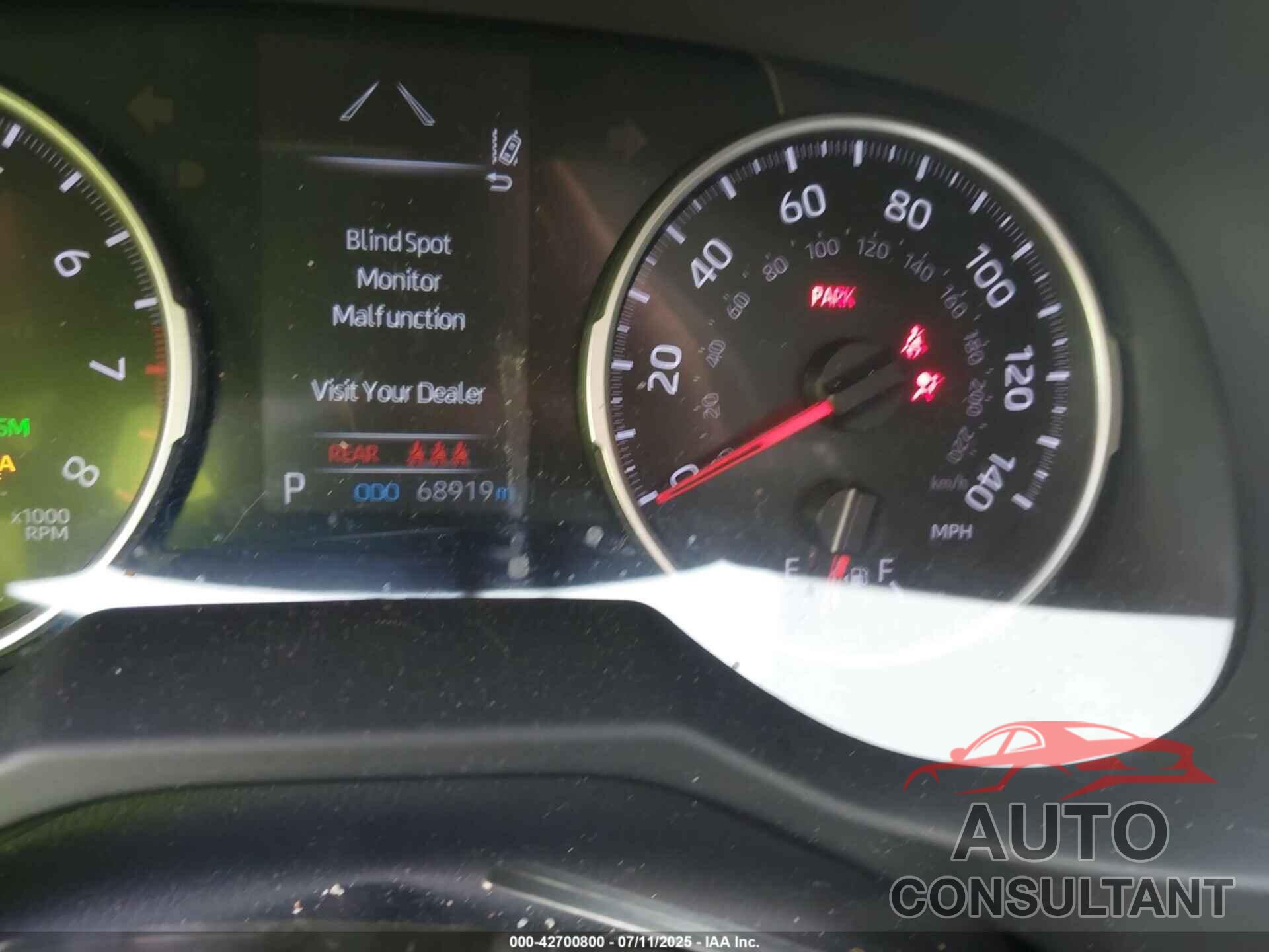 TOYOTA RAV4 2021 - 2T3A1RFV3MW247264