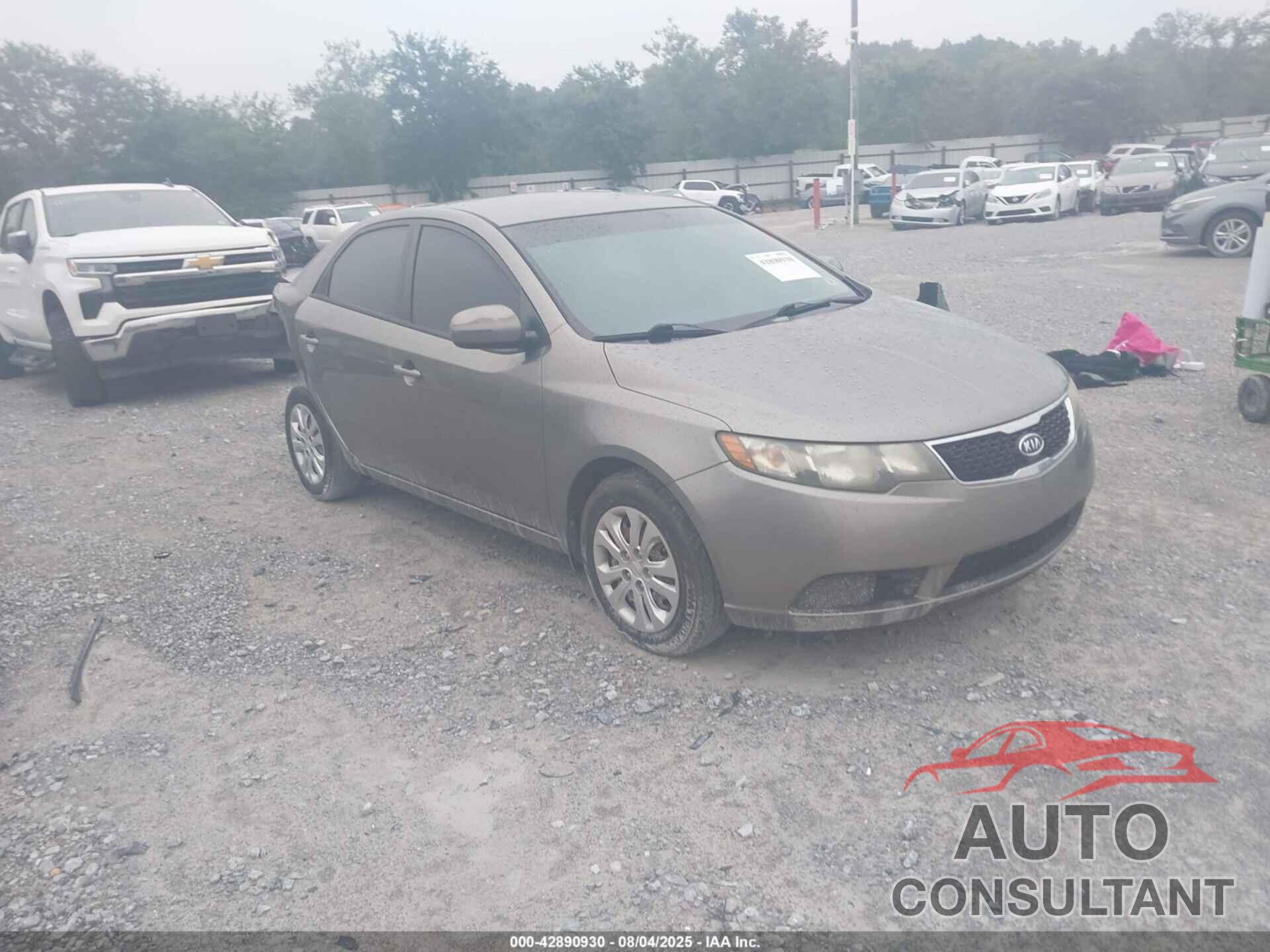 KIA FORTE 2012 - KNAFU4A20C5643216