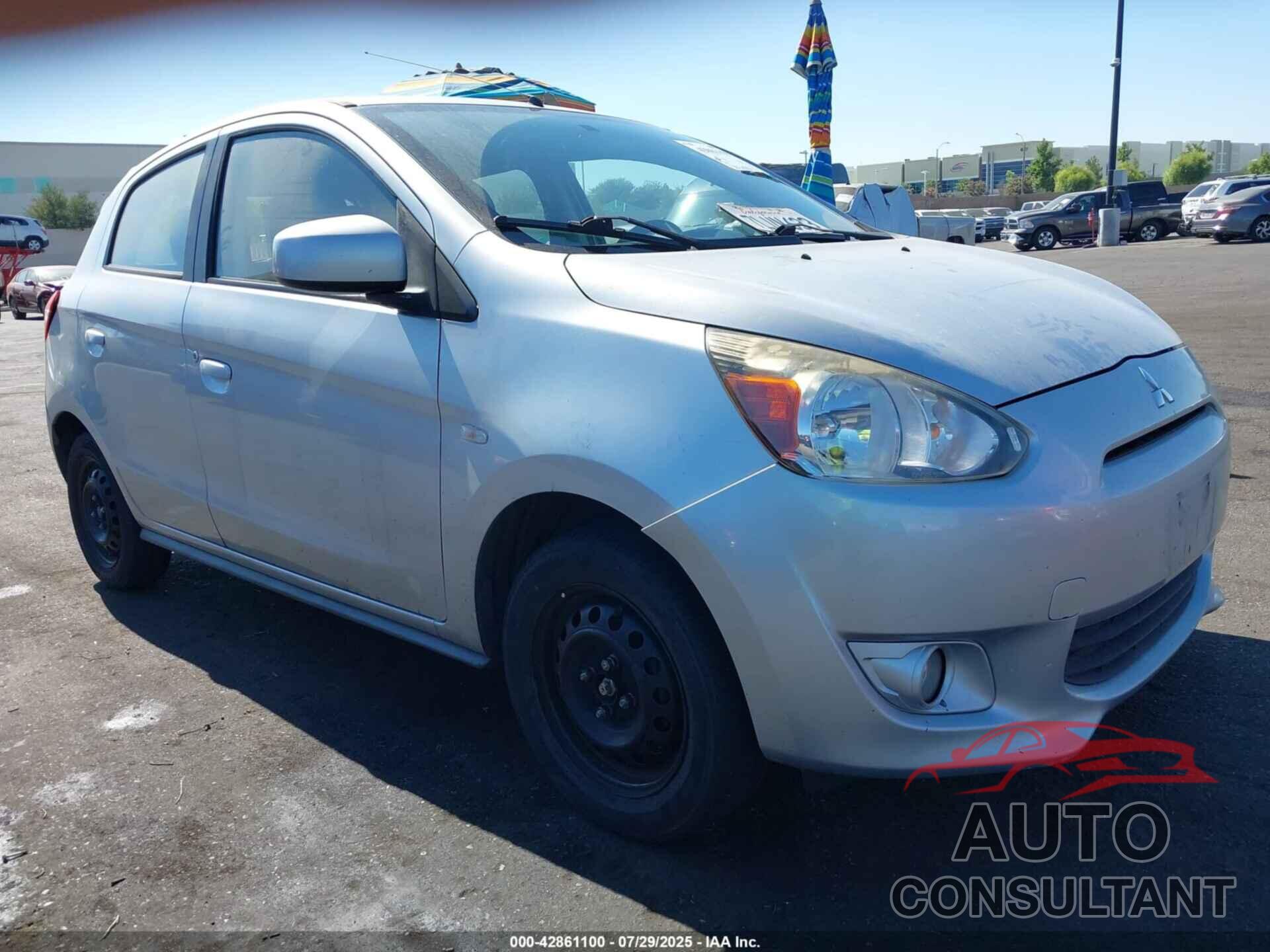 MITSUBISHI MIRAGE 2014 - ML32A4HJ8EH007459