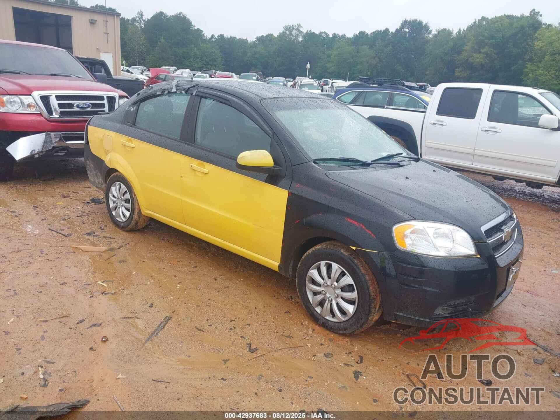 CHEVROLET AVEO 2011 - KL1TD5DE3BB131474