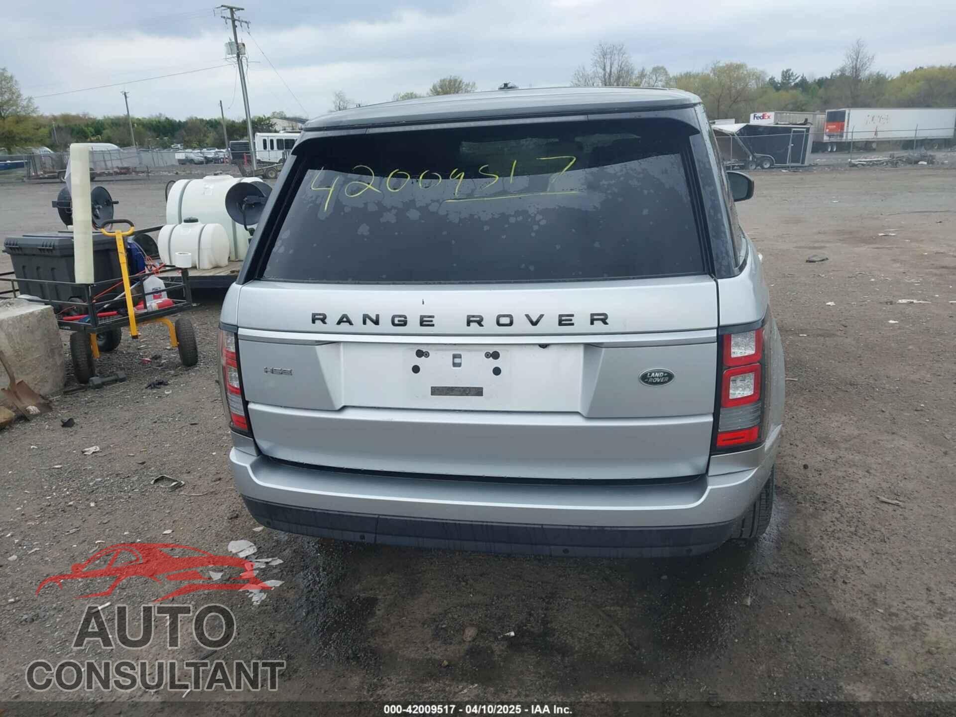 LAND ROVER RANGE ROVER 2014 - SALGS2WFXEA194109