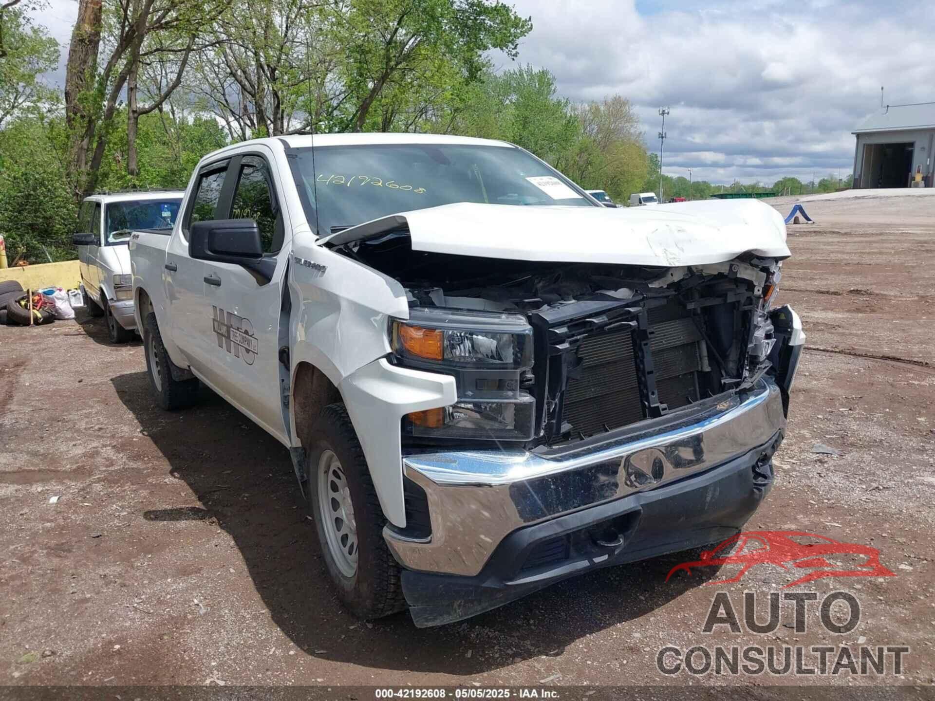 CHEVROLET SILVERADO 1500 2021 - 3GCUYAEF7MG148371