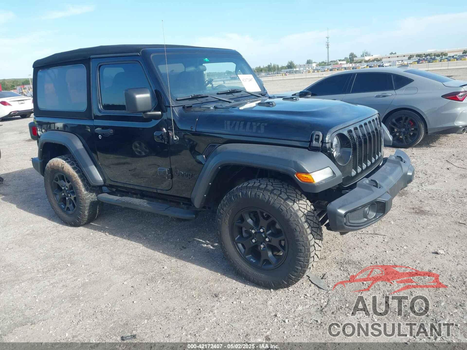 JEEP WRANGLER 2021 - 1C4GJXAN7MW796019