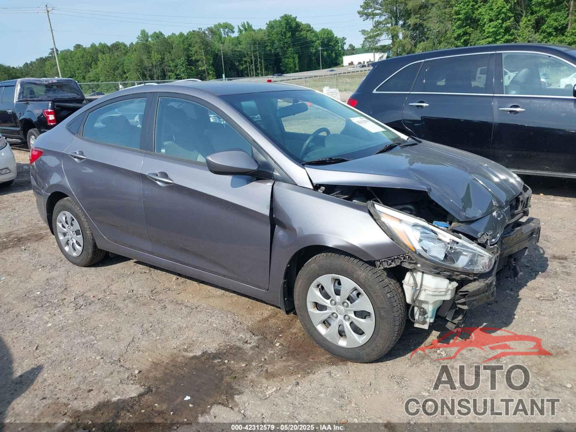 HYUNDAI ACCENT 2015 - KMHCT4AE1FU888728