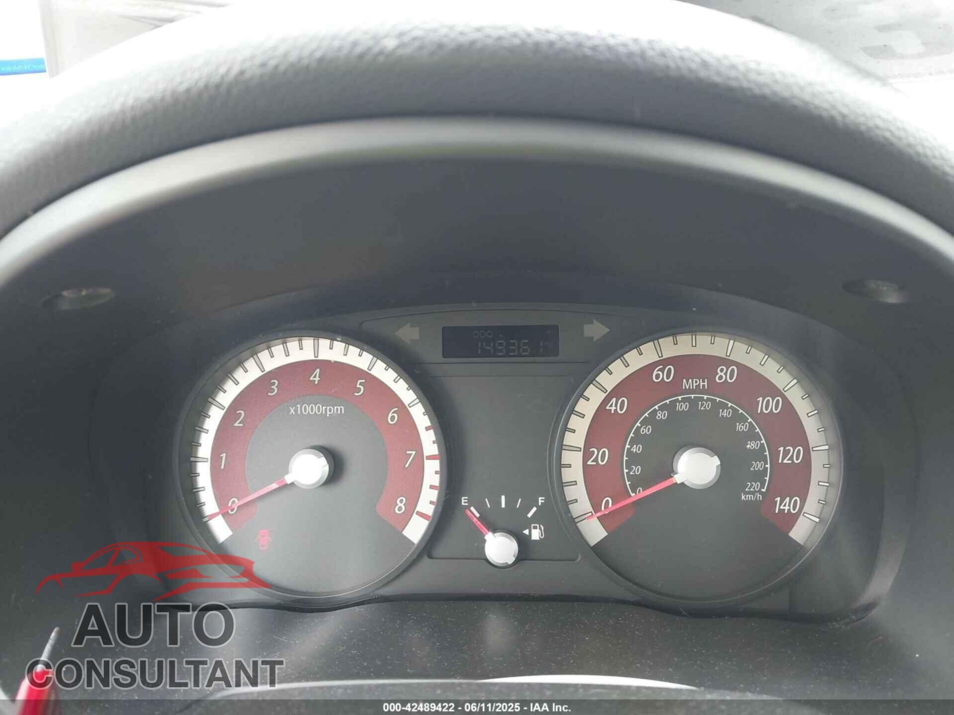 KIA RIO5 2010 - KNADH5A31A6668353