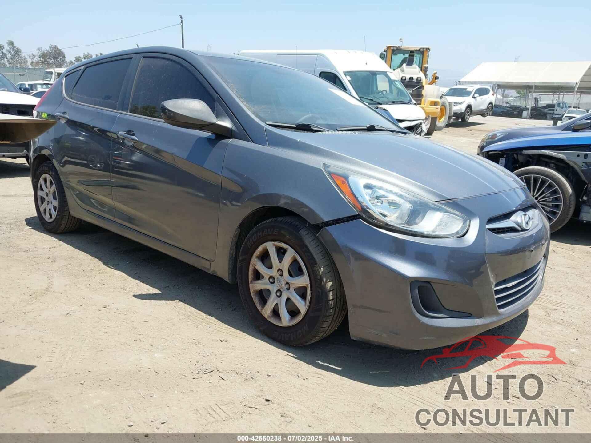 HYUNDAI ACCENT 2012 - KMHCT5AE7CU002588