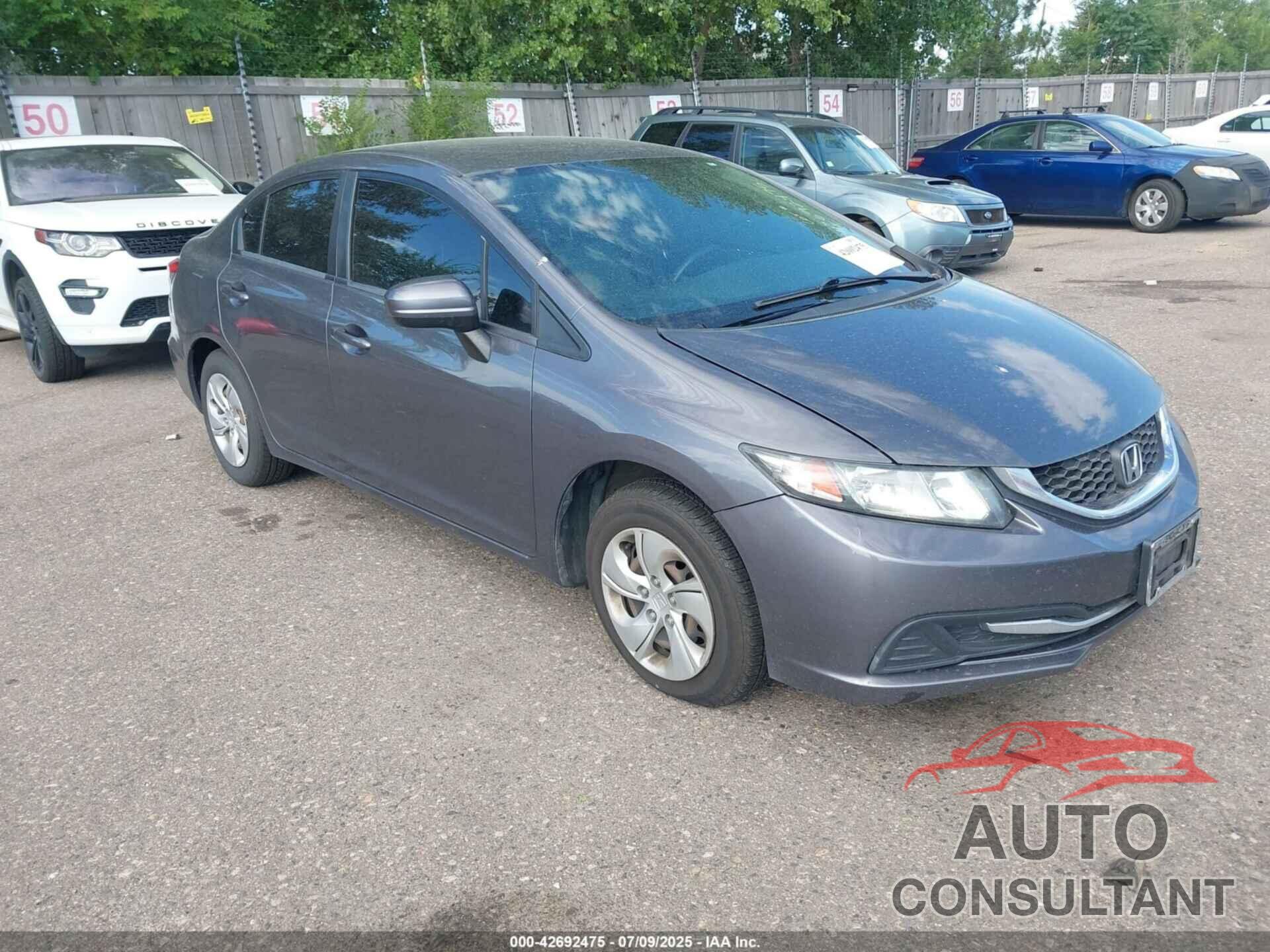 HONDA CIVIC 2015 - 19XFB2F51FE002584