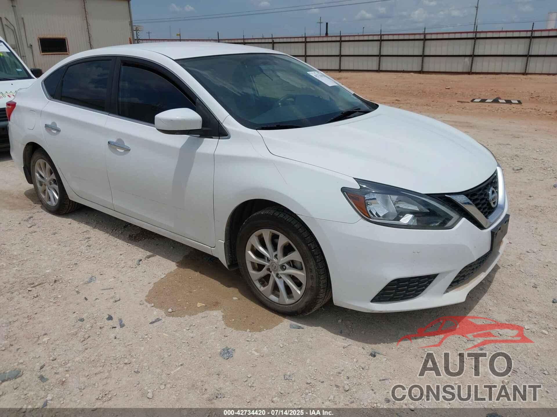 NISSAN SENTRA 2019 - 3N1AB7AP2KY204653