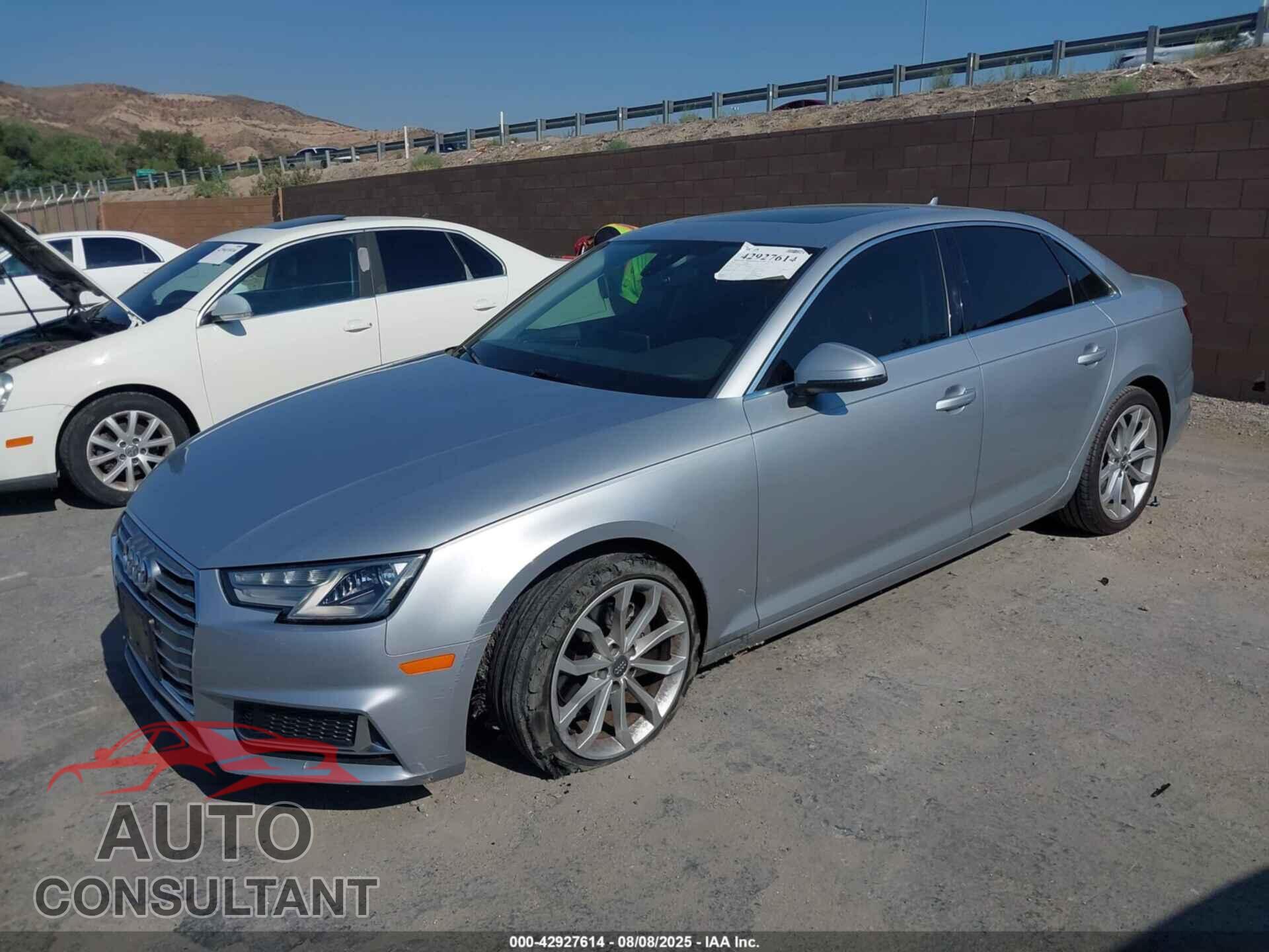 AUDI A4 2019 - WAUGMAF48KN010071