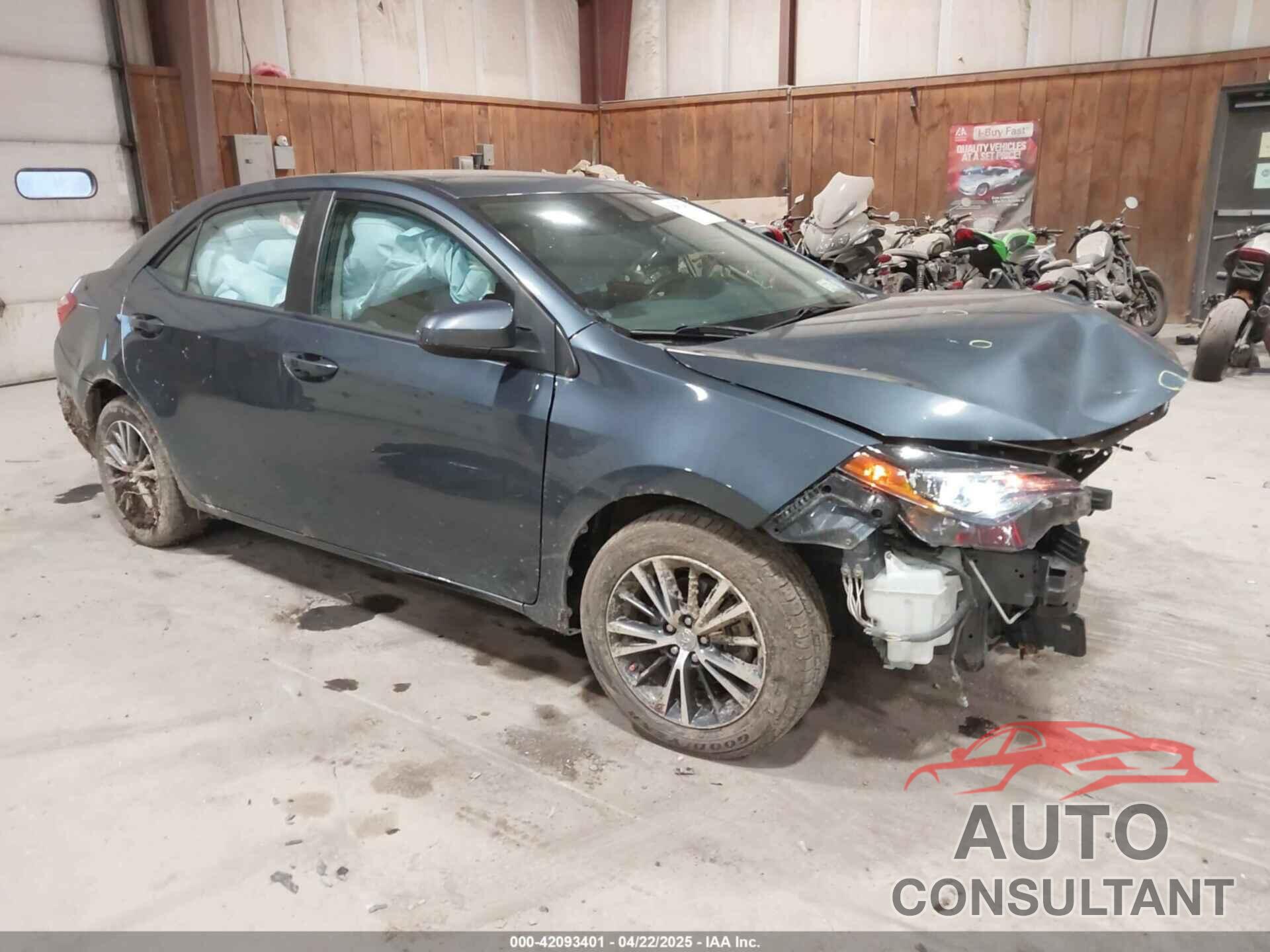 TOYOTA COROLLA 2019 - 2T1BURHE7KC147264
