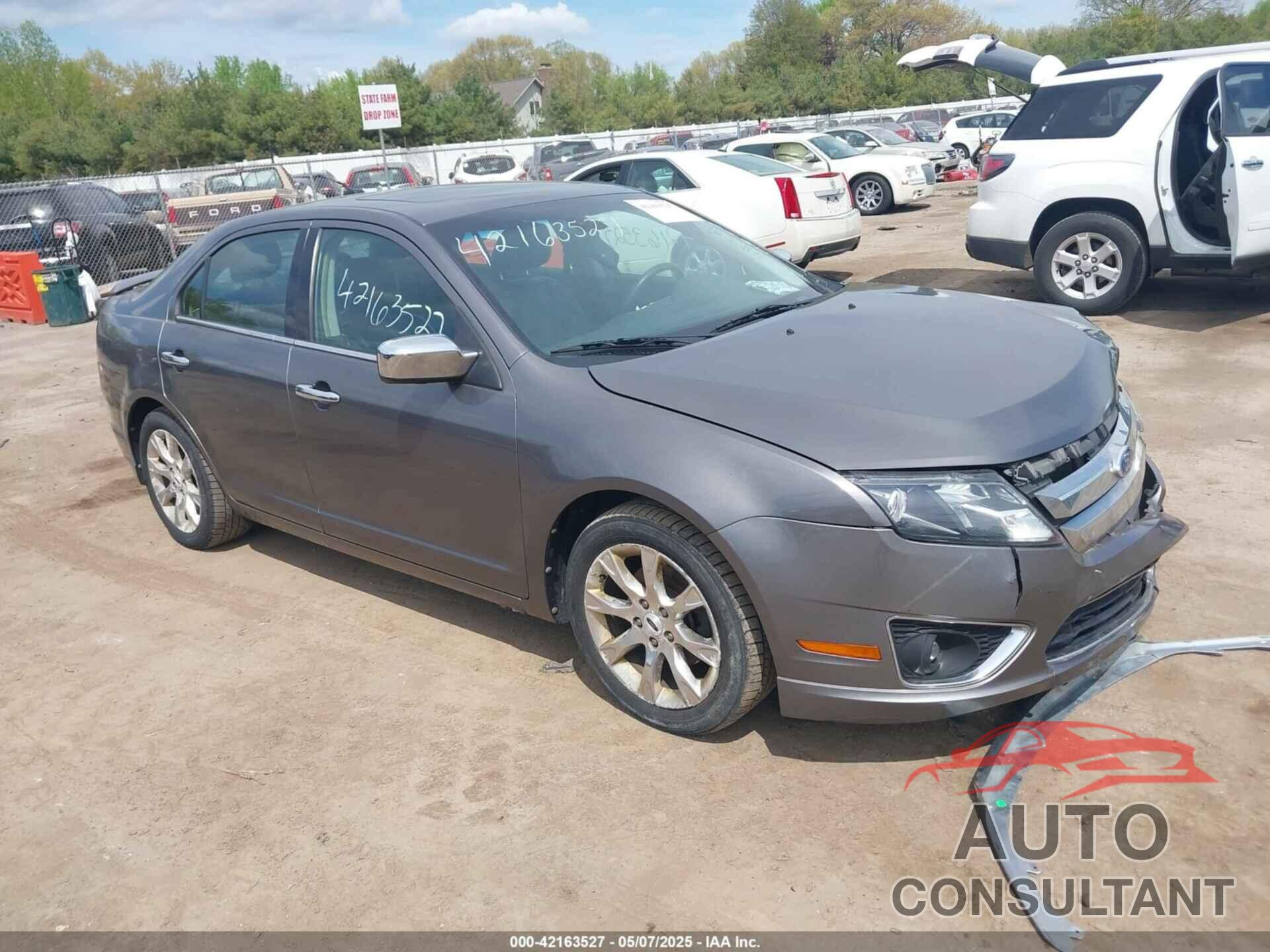 FORD FUSION 2012 - 3FAHP0JA6CR223451