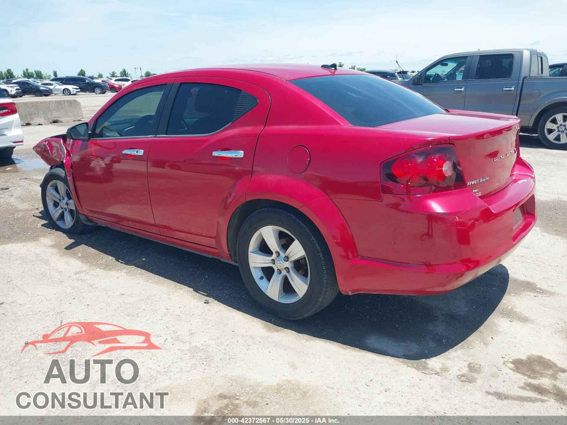 DODGE AVENGER 2013 - 1C3CDZAB8DN756856